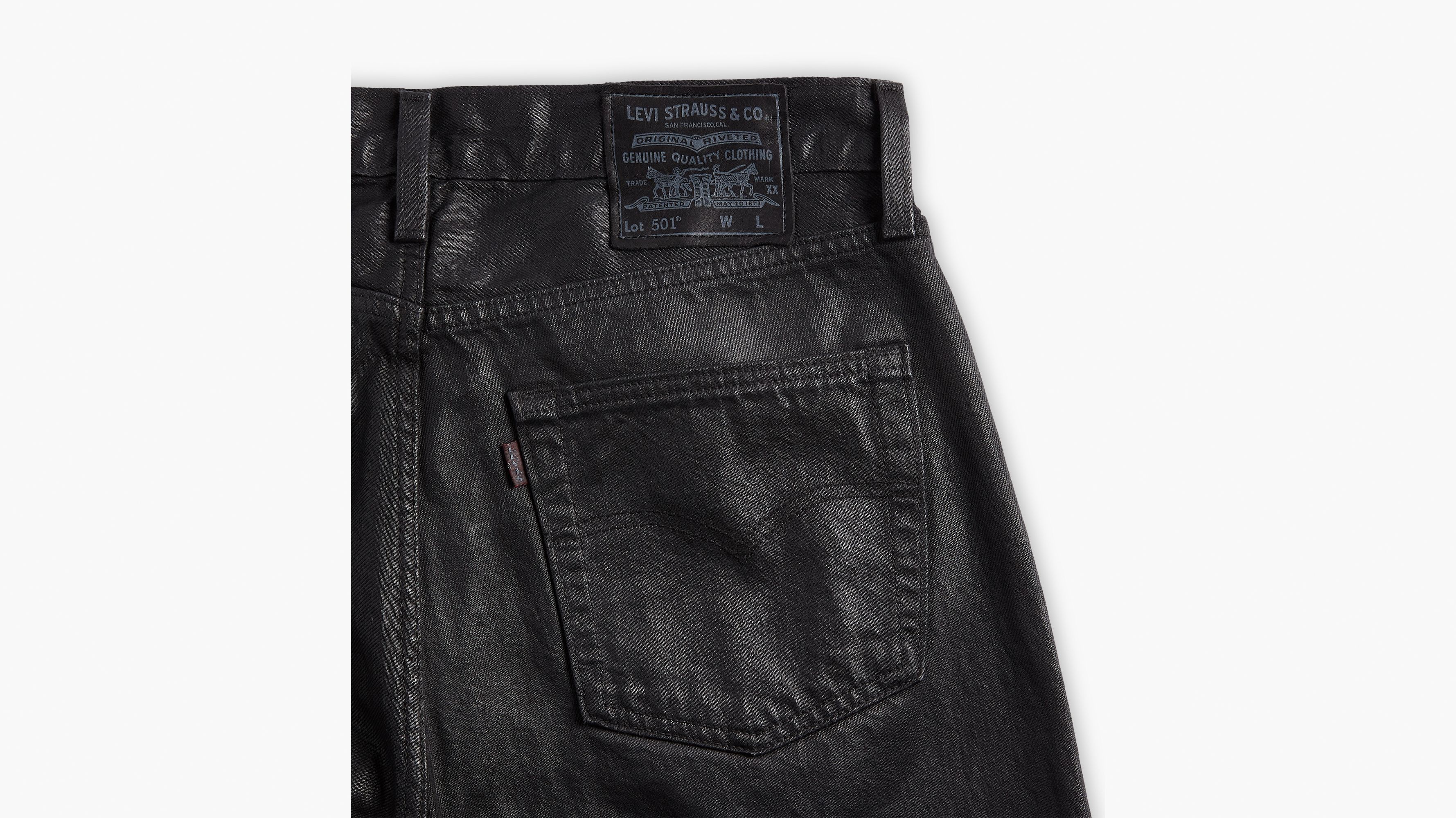 Levis shop waxed jeans