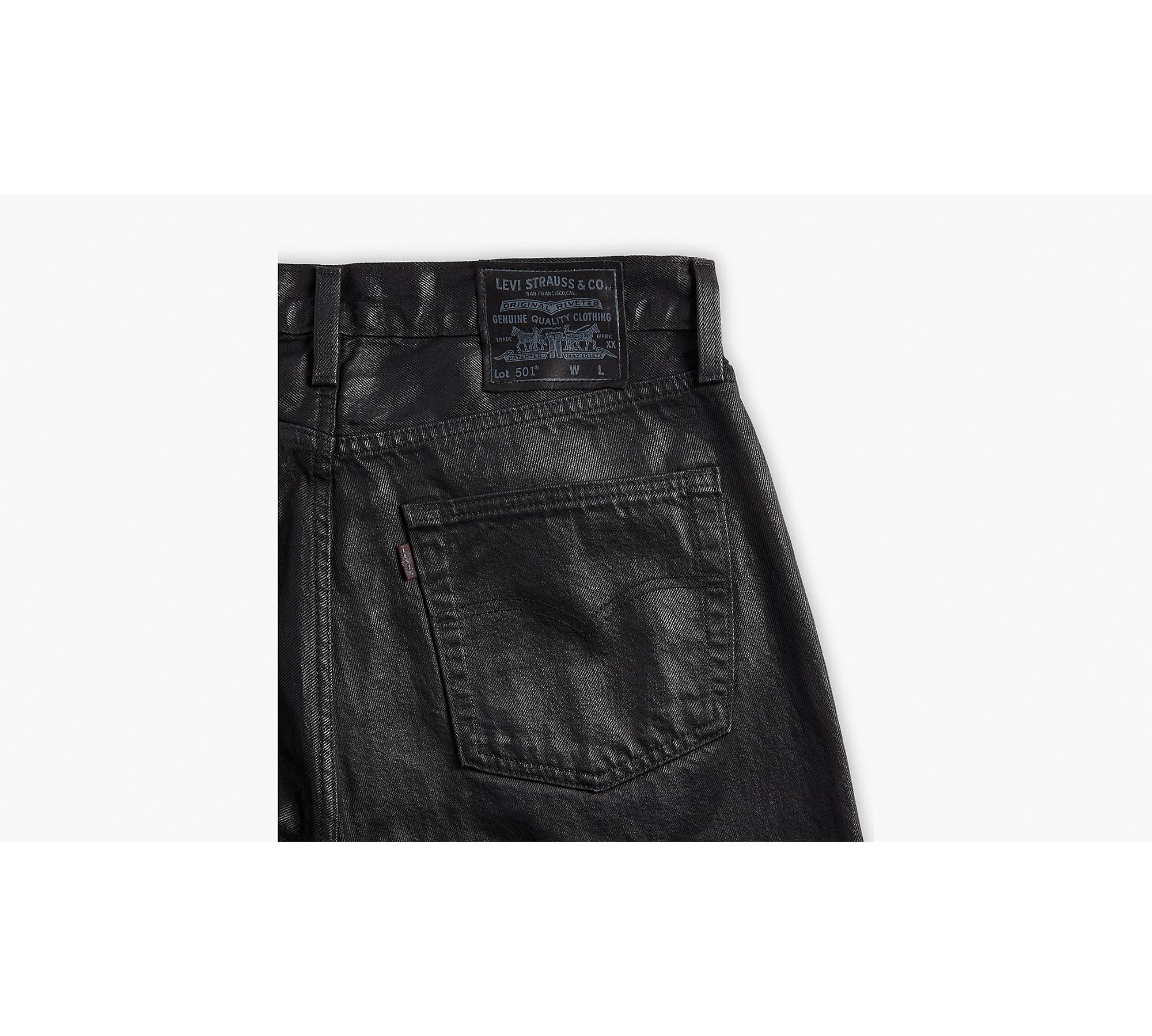 501® '54 Wax Coated Original Fit Men's Jeans - Black | Levi's® CA