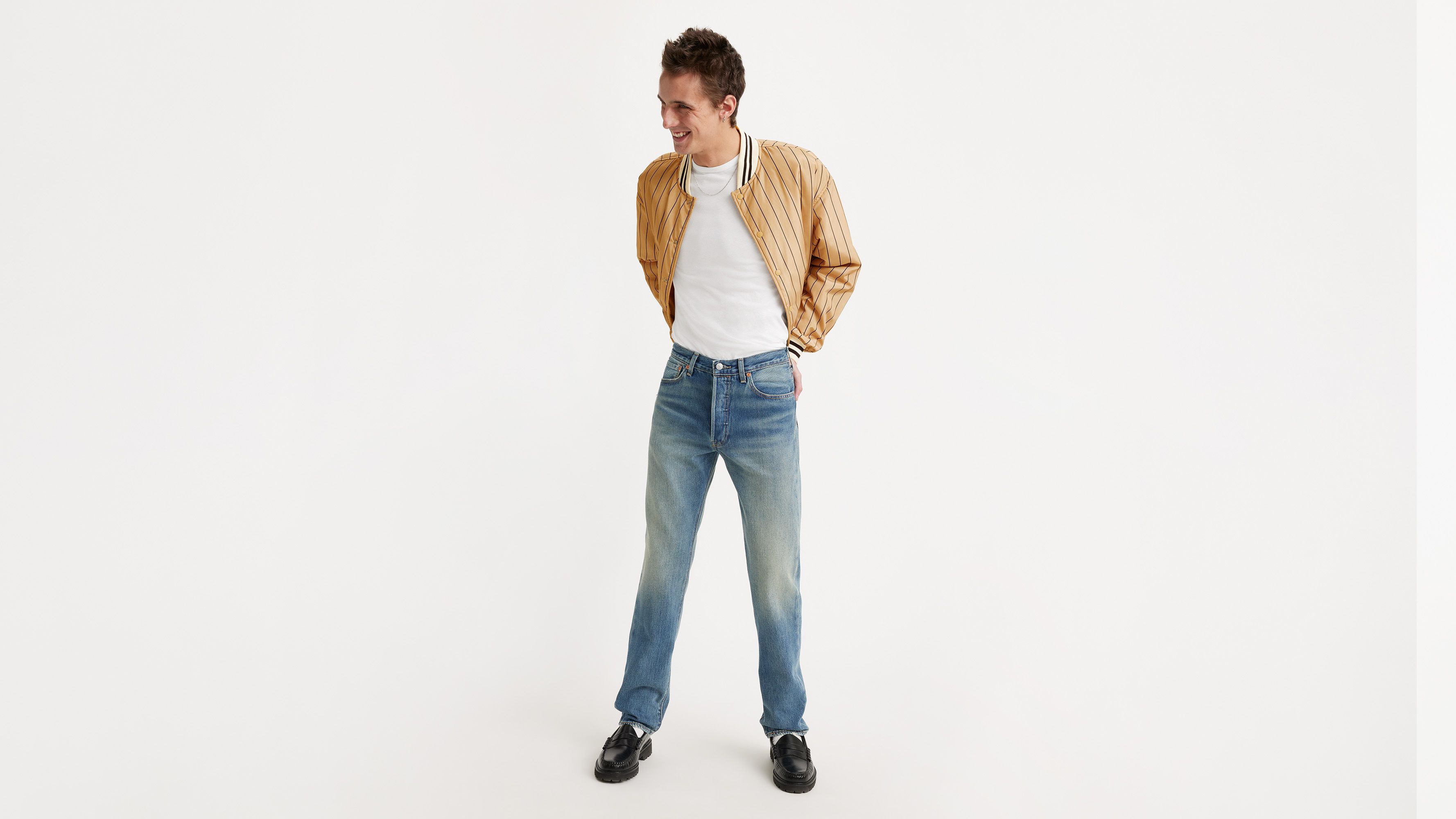 デニム・ジーパン Levi's \"501 '54\" jeans 501® '54 Original Fit Men's Jeans - Medium Wash | Levi's® US