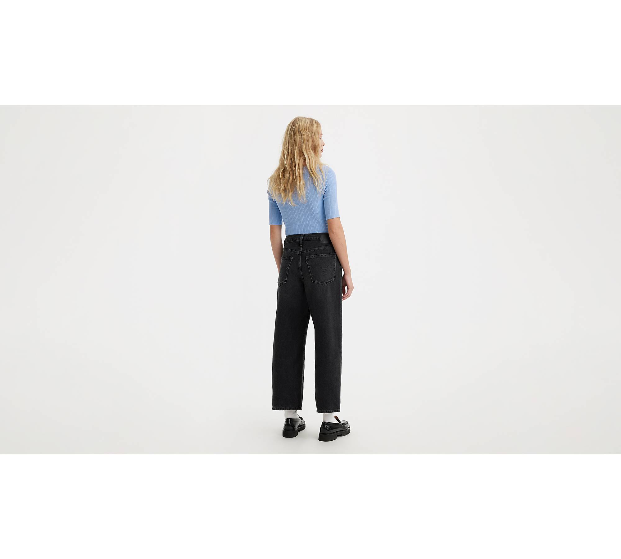 Baggy High Water Jeans - Black | Levi's® US
