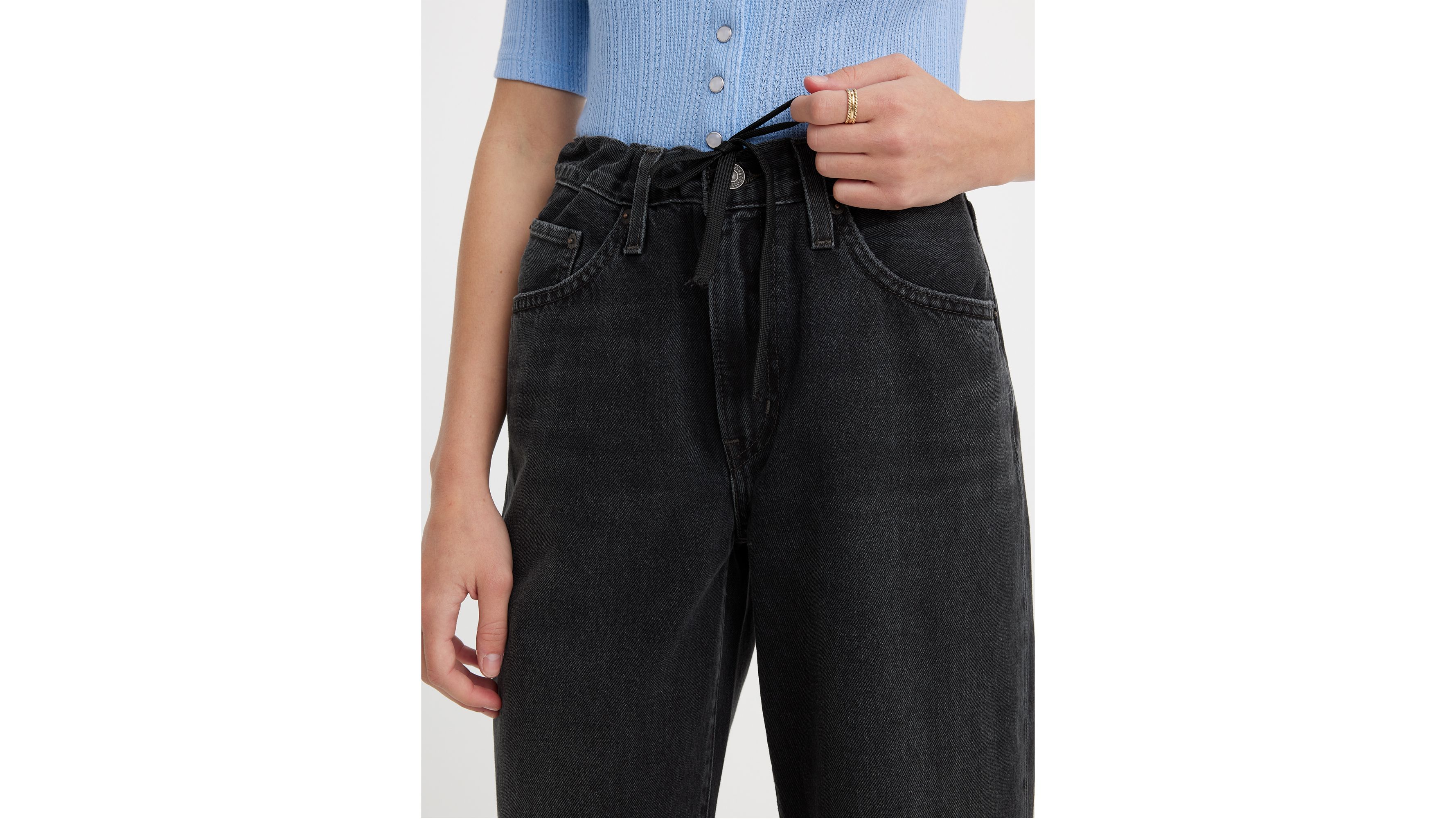 Baggy High Water Jeans 5