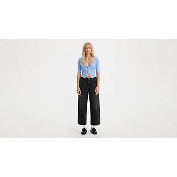 Baggy High Water Jeans - Black | Levi's® US