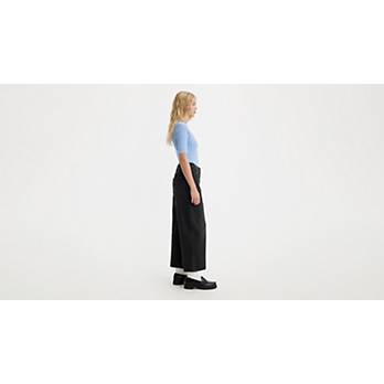 Baggy High Water Jeans - Black