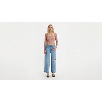 Baggy High Water Jeans 2
