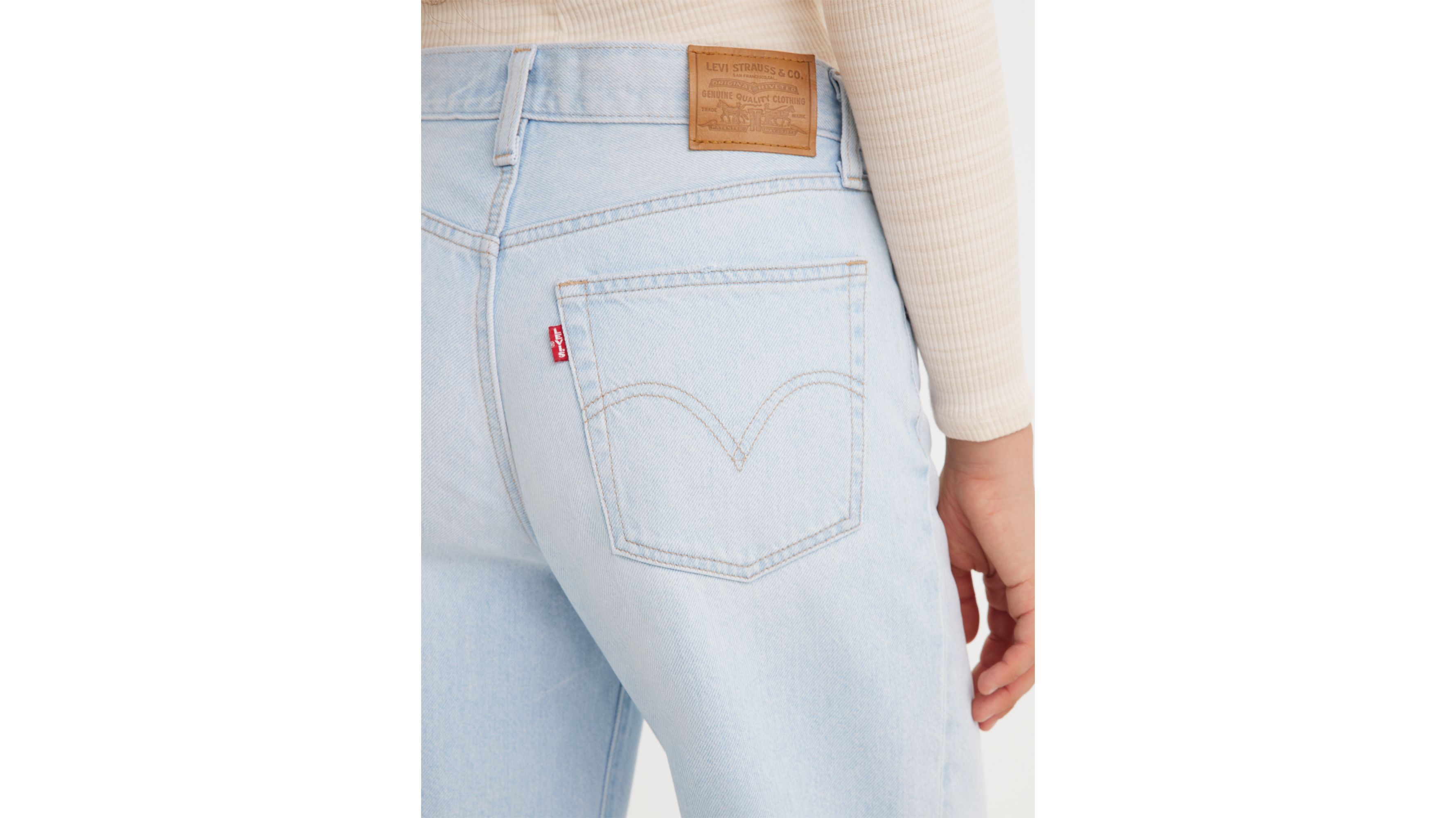 【関税＆送料込み】ChloAC Loose Washed Jeans Baggy High Water Jeans - Light Wash | Levi's® US