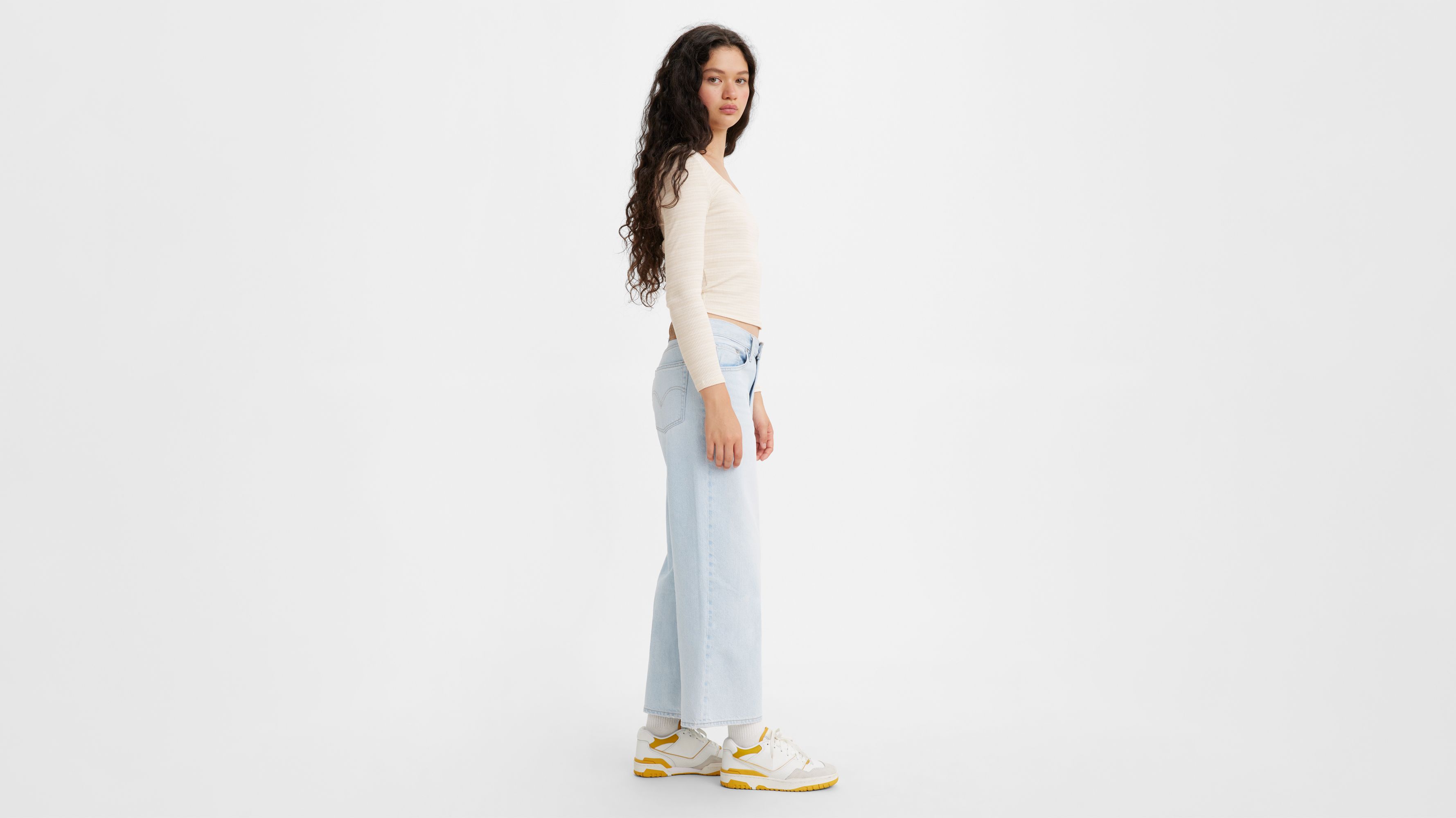 Baggy High Water Jeans 3