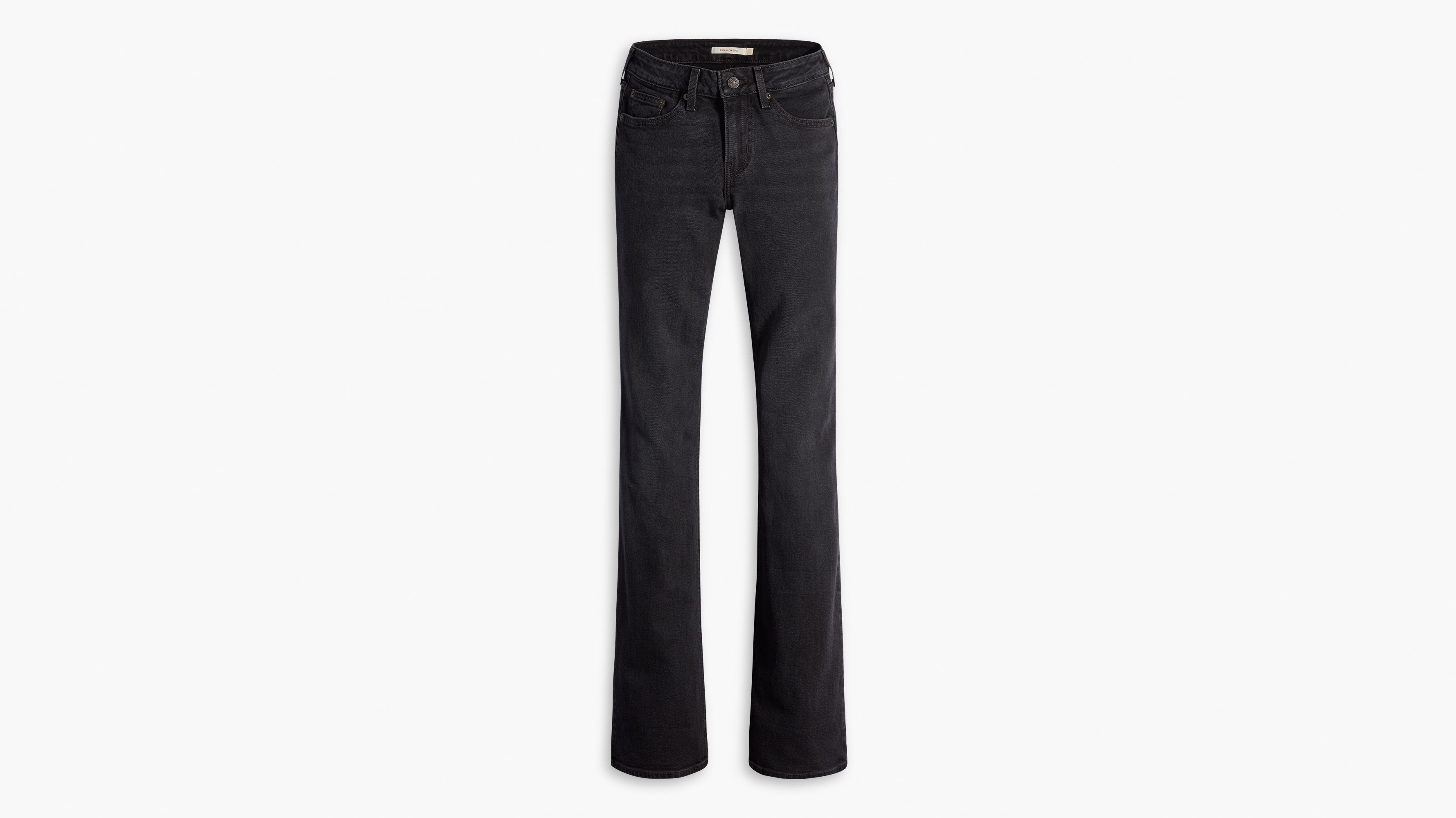 Superlow Bootcut Jeans - Black