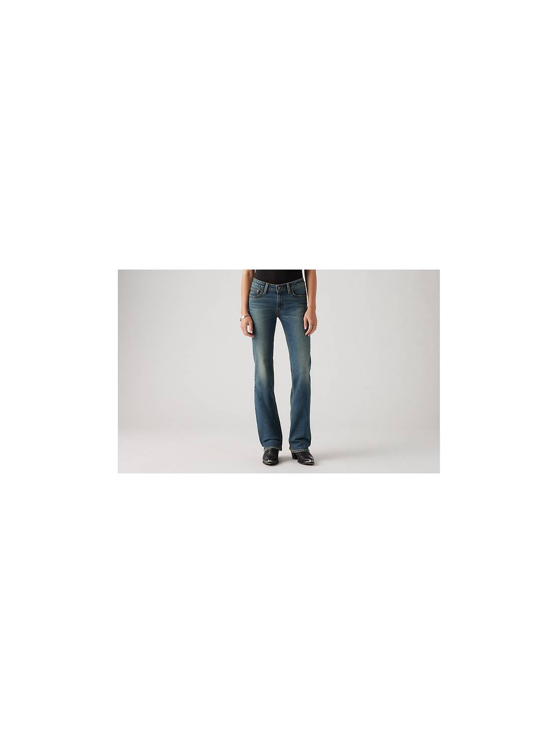 Low waist bootcut jeans