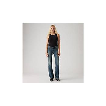Superlow Bootcut Women's Jeans - Dark Wash