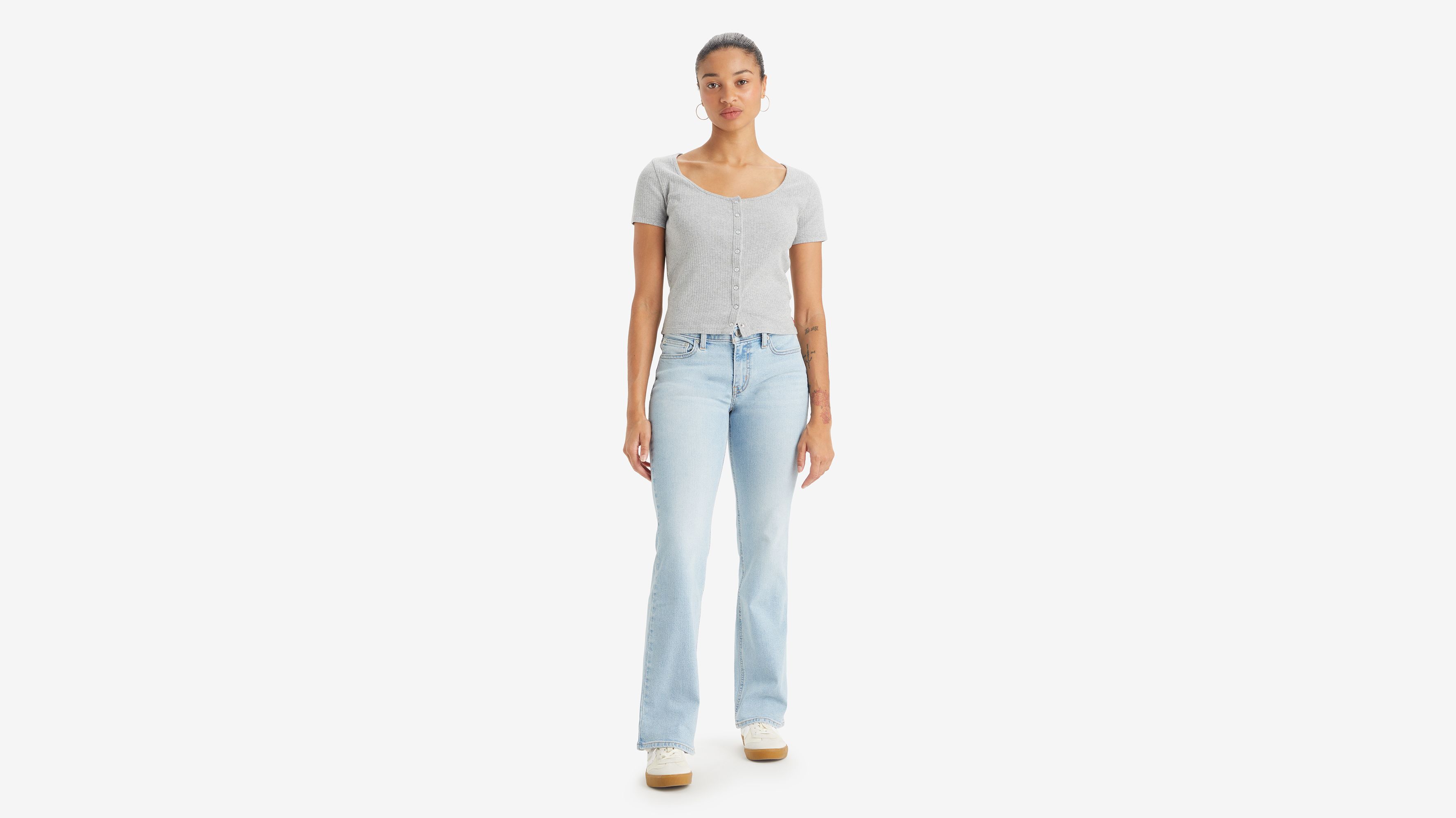 LEVI'S Women's Superlow Bootcut Jeans  Below The Belt – Below The Belt  Store