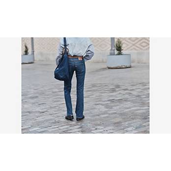 Superlave jeans med støvlesnit 7
