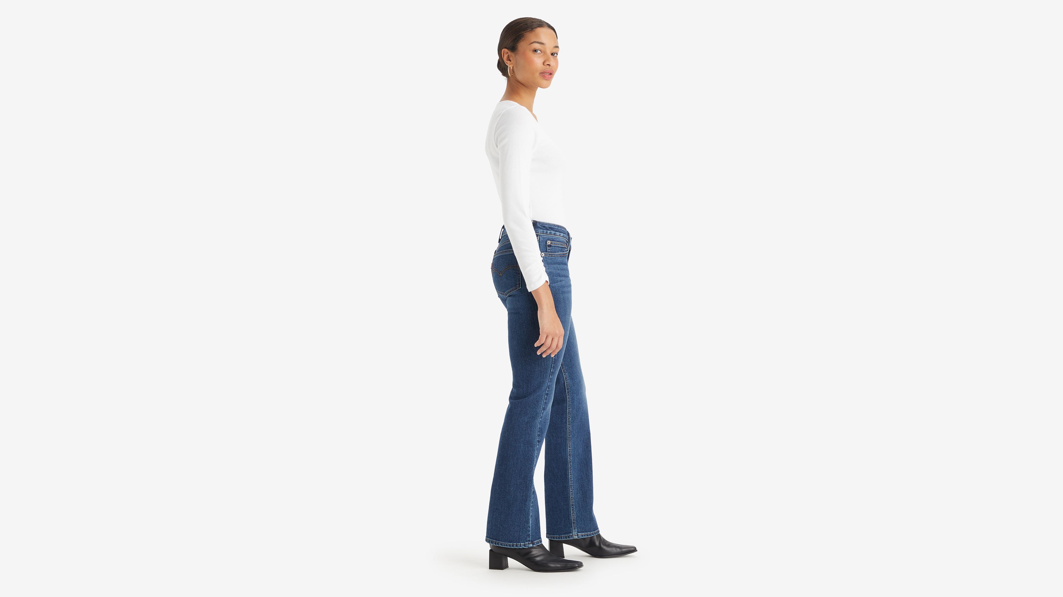 Superlow Bootcut Jeans - Blue