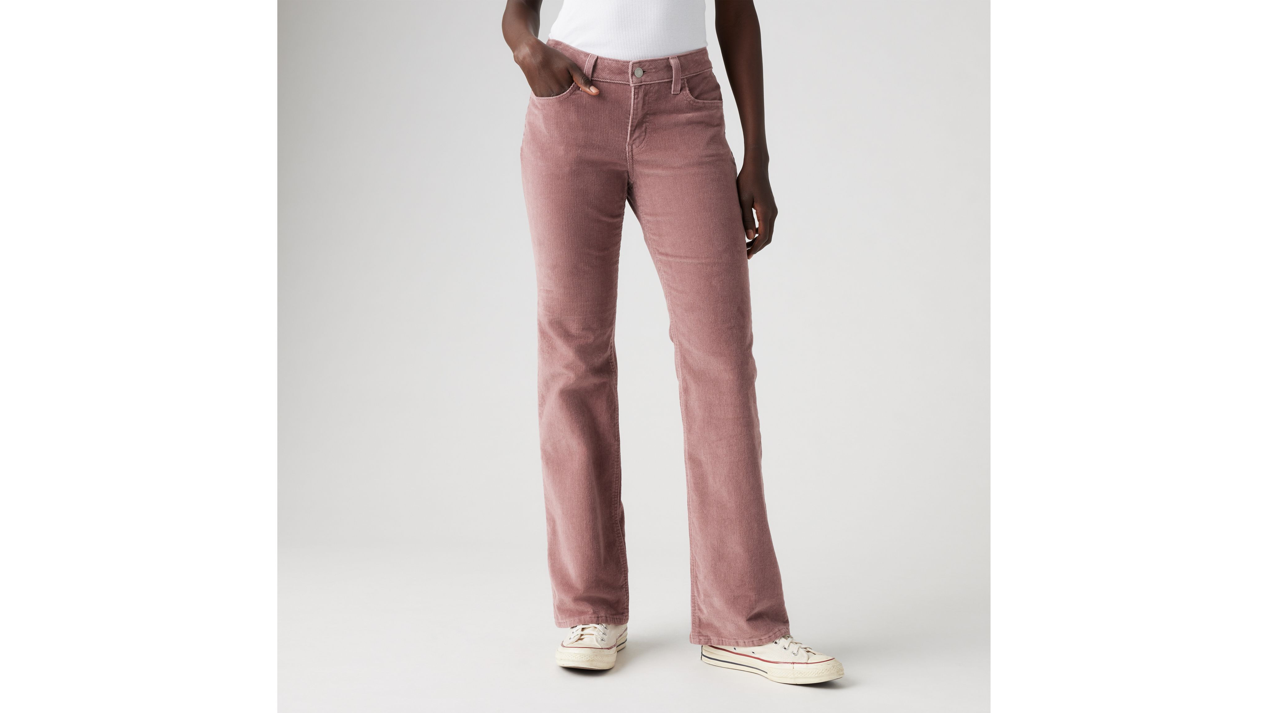 Levi's Superlow Bootcut Women's Jeans 24x32 In Rose Taupe