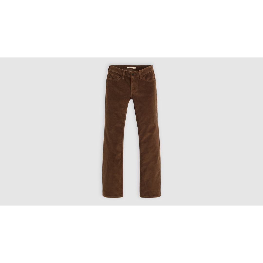 Levi's Superlow Bootcut Corduroy Women's Pants 34x32 In Brown