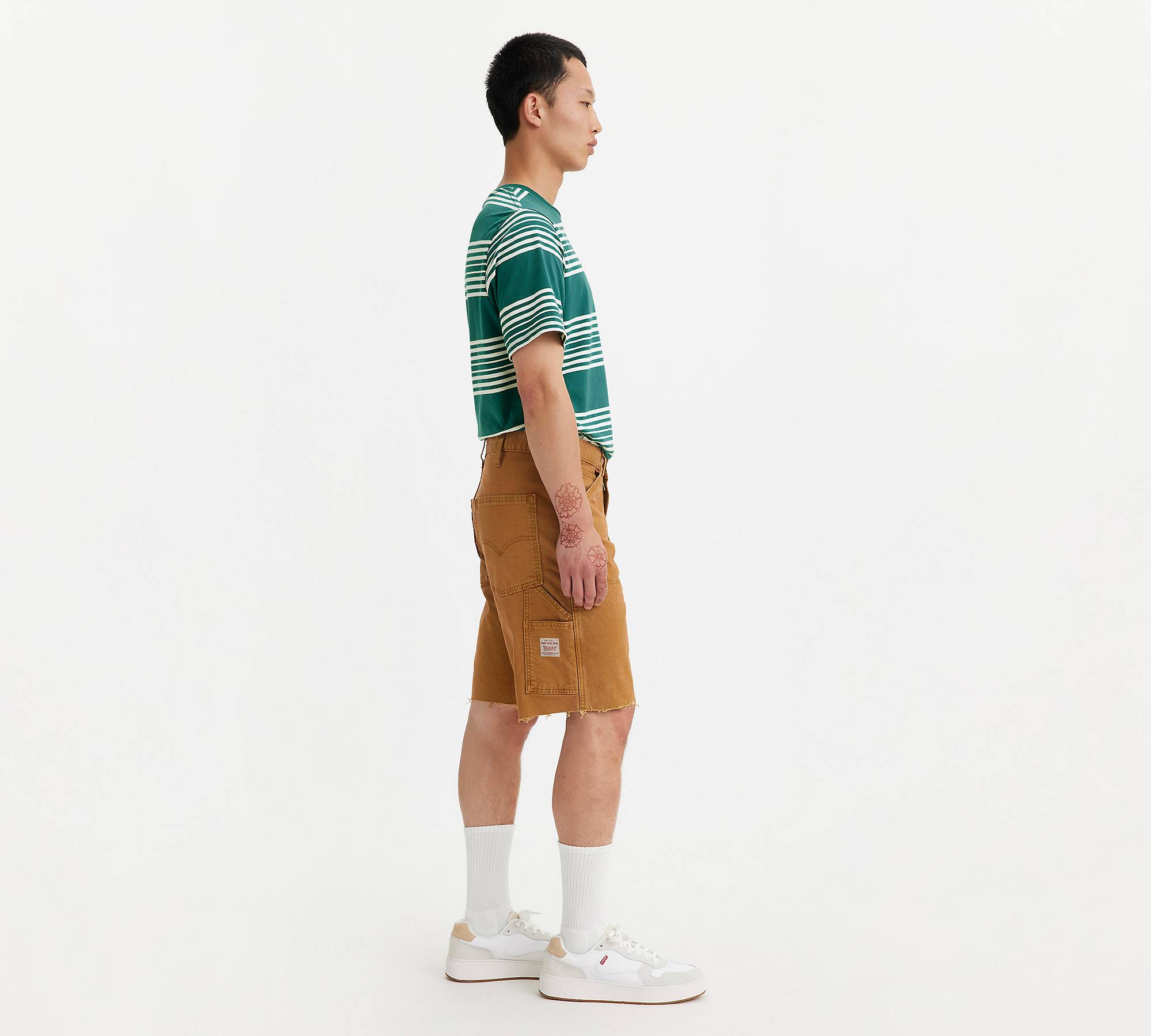 Cut Off Carpenter Shorts - Brown | Levi's® GB