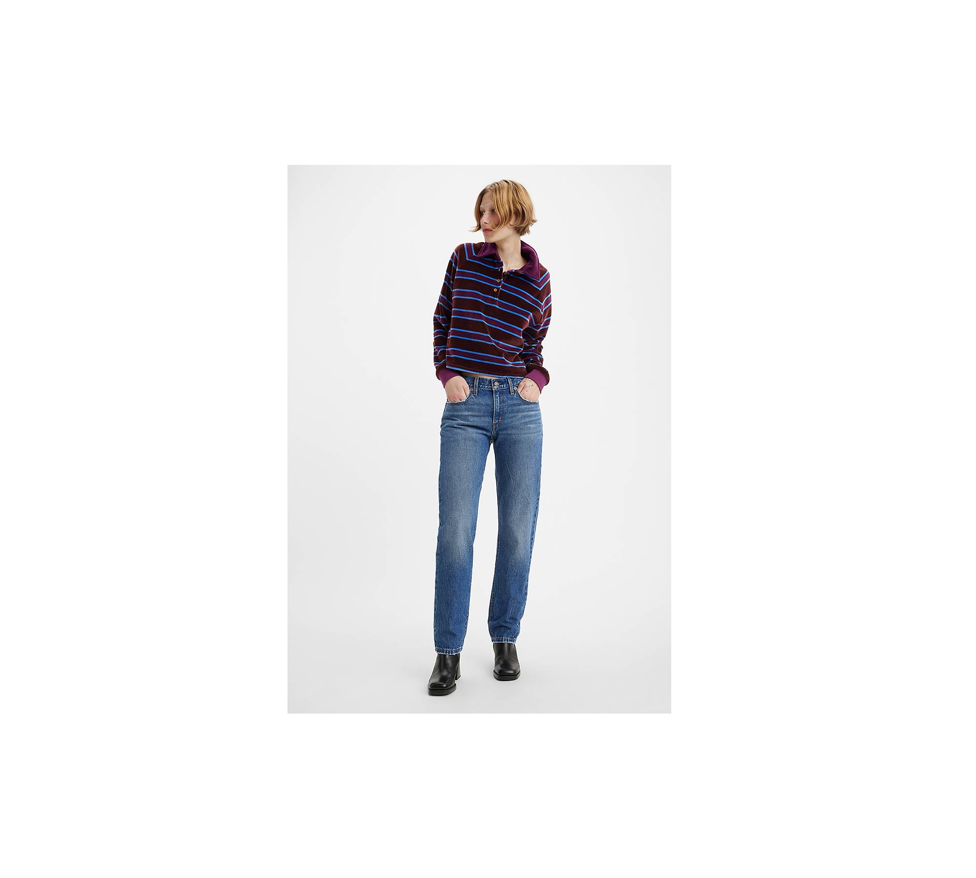 Levi's Altered Straight-Leg Jeans  Denim details, Denim fashion, Straight  leg jeans