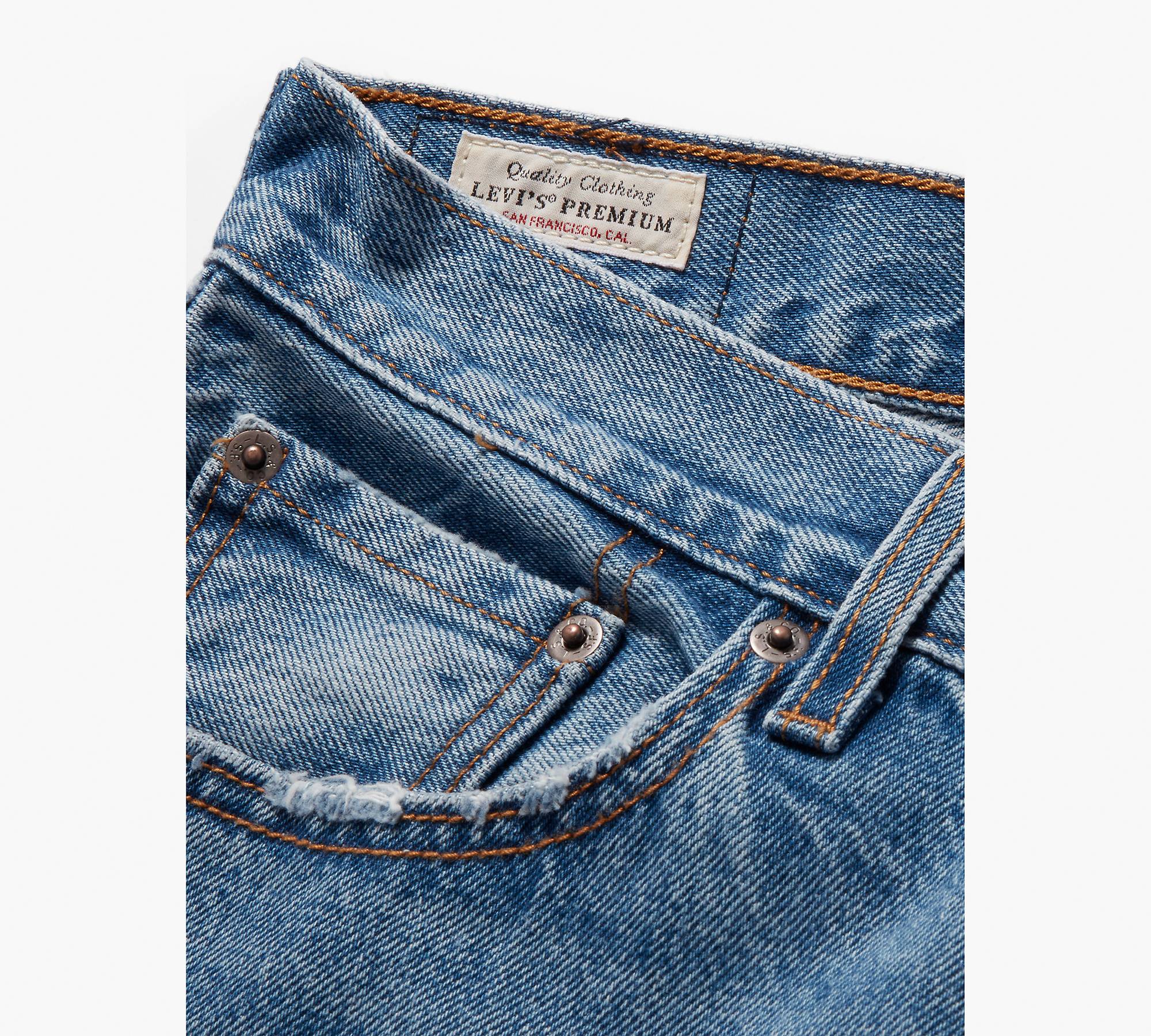 Discomfort wool Carelessness Middy Straight Women's Jeans - Medium Wash | Levi's® US