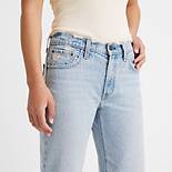Middy jeans med lige pasform 4