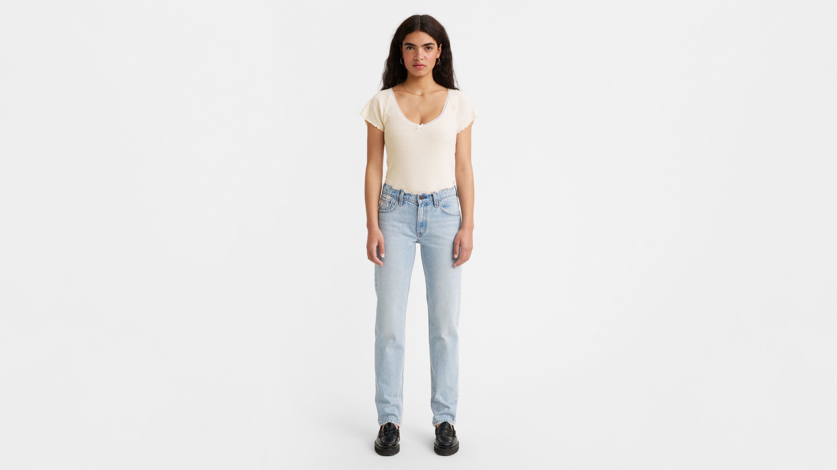 Middy Straight Jeans 2