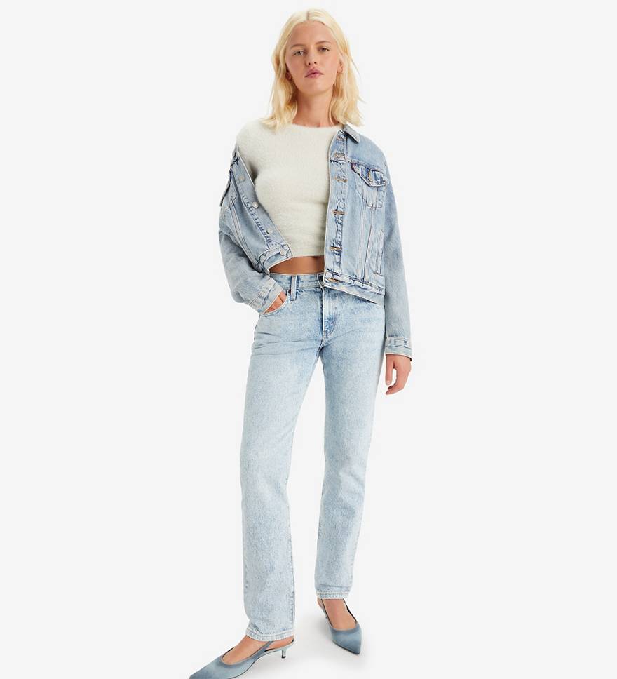 Middy Straight Jeans 1