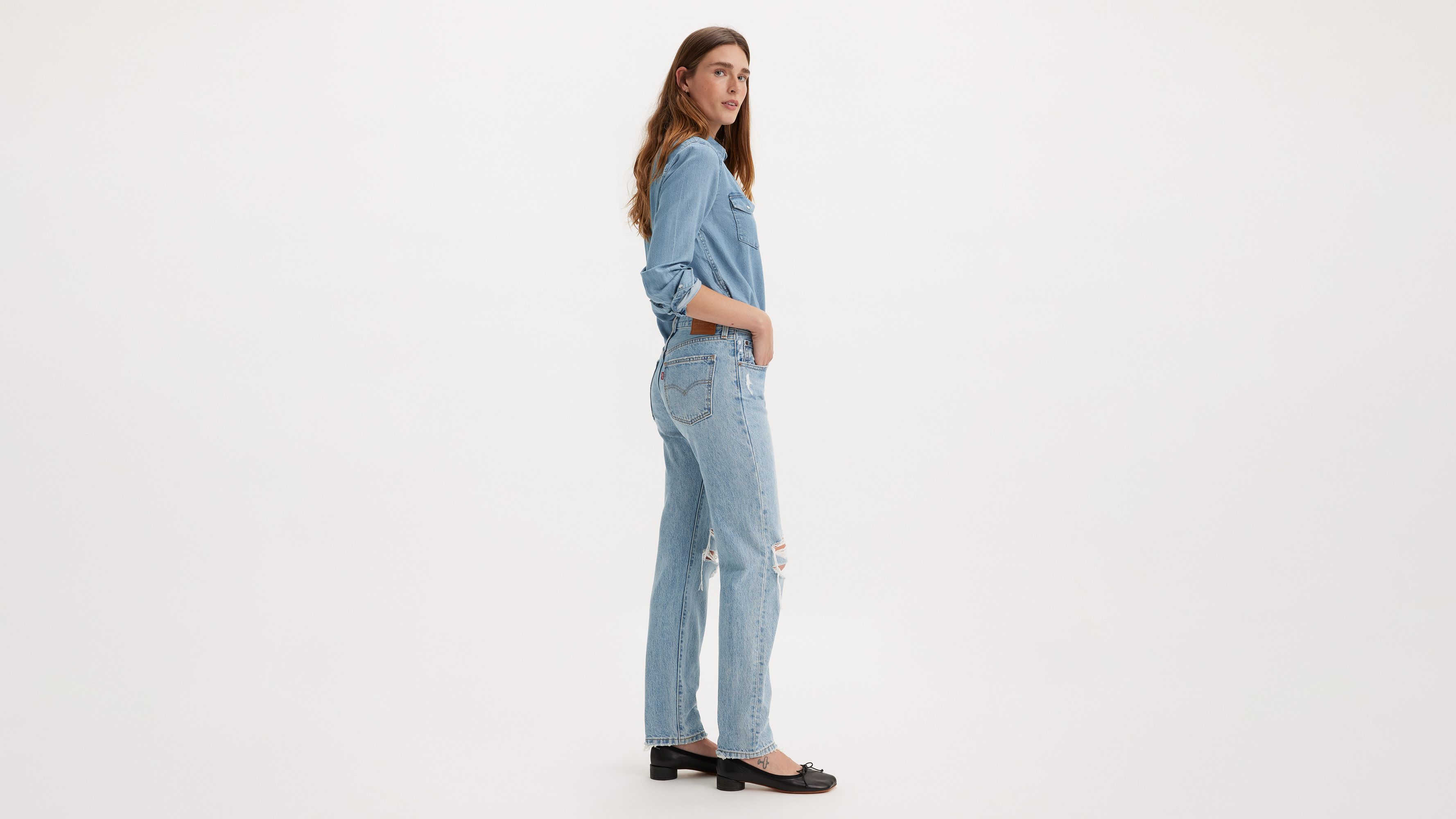 Middy Straight Women's Jeans - Light Wash | Levi's® US