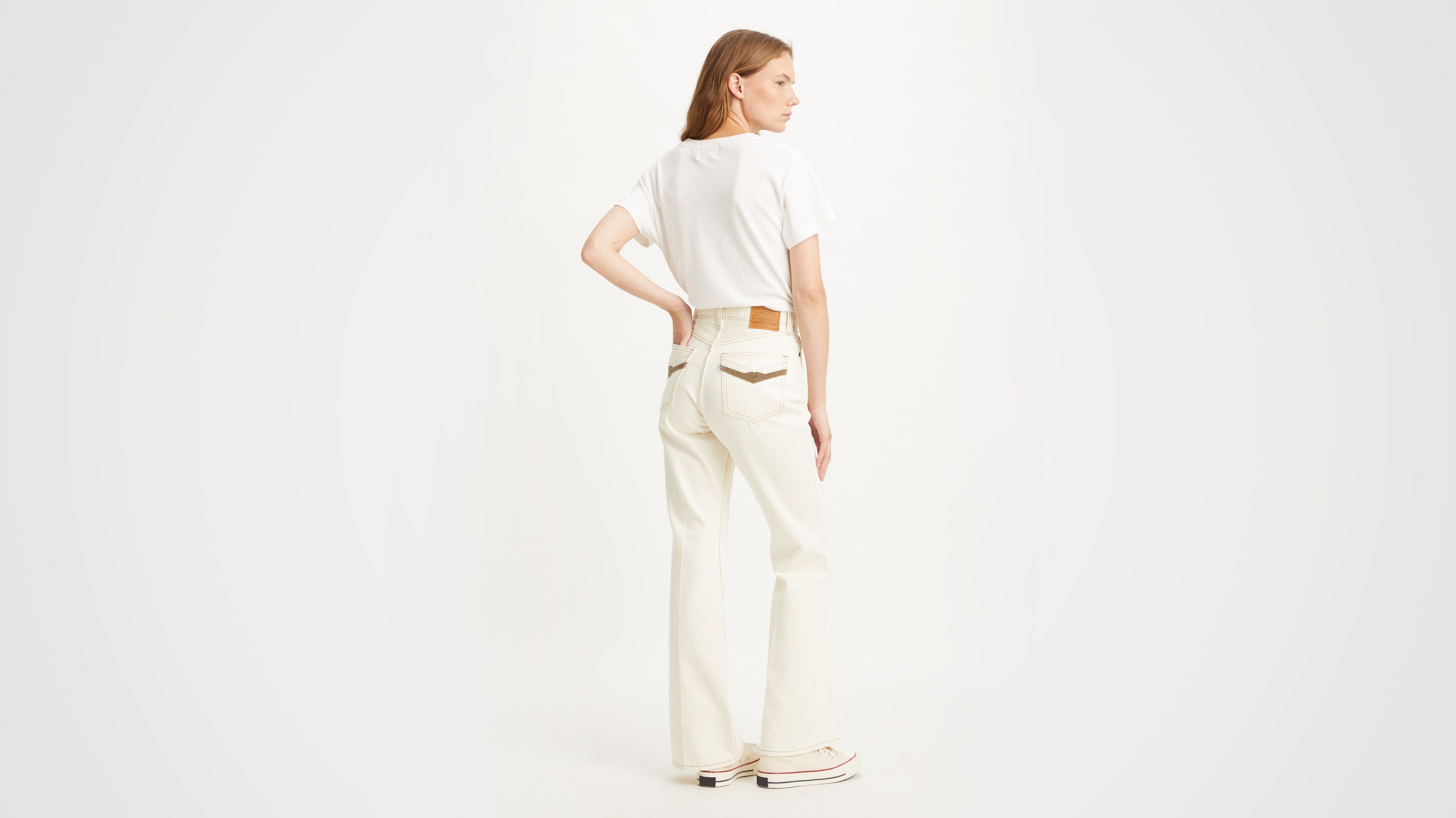 70's Movin’ On High Rise Flare Jeans 4