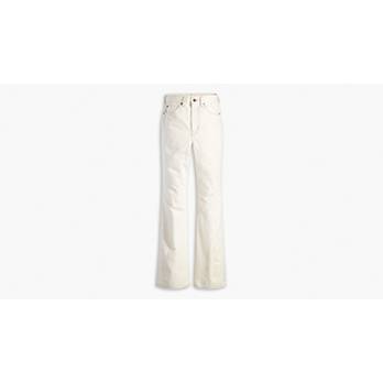 Women's White Flare Jeans