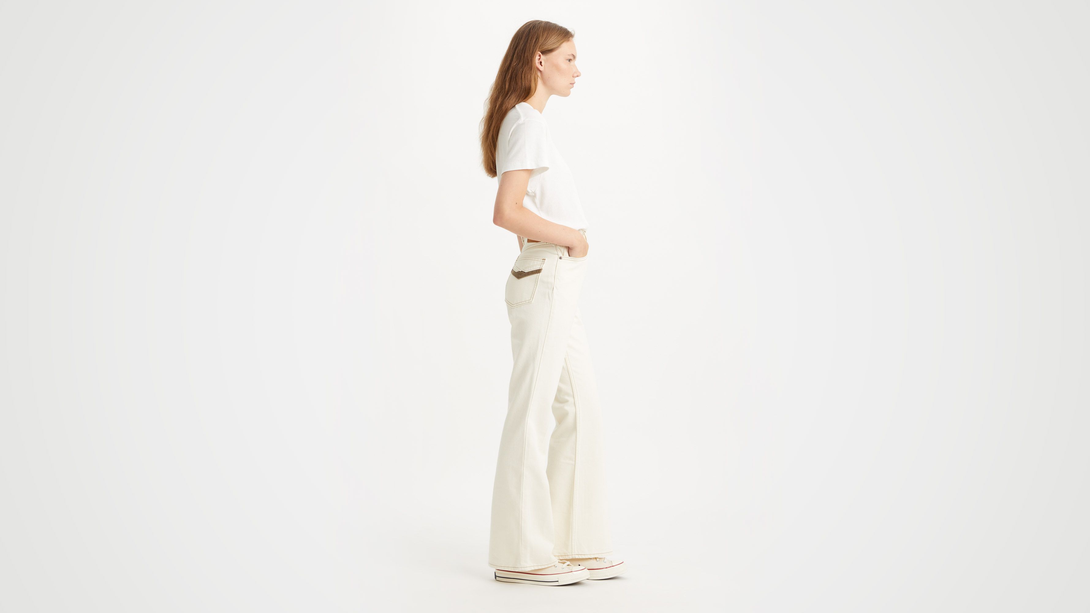 70's Movin’ On High Rise Flare Jeans 3