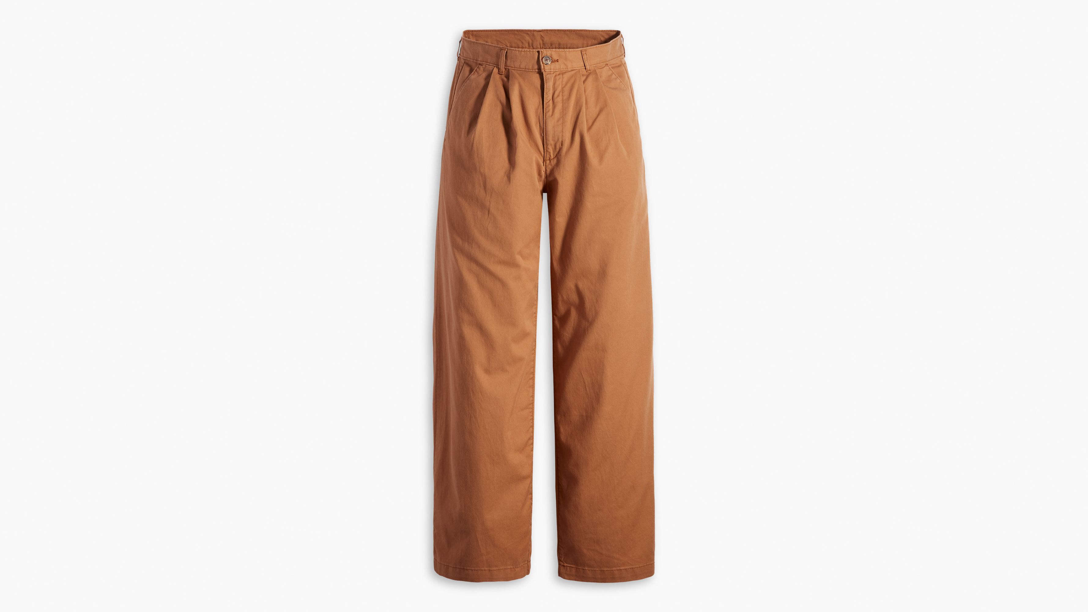 High Rise Pleated Baggy Trouser Pants 6