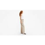 High Rise Pleated Baggy Trouser Pants 3