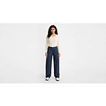 High Rise Pleated Baggy Trouser Pants 2