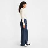 High Rise Pleated Baggy Trouser Pants 3