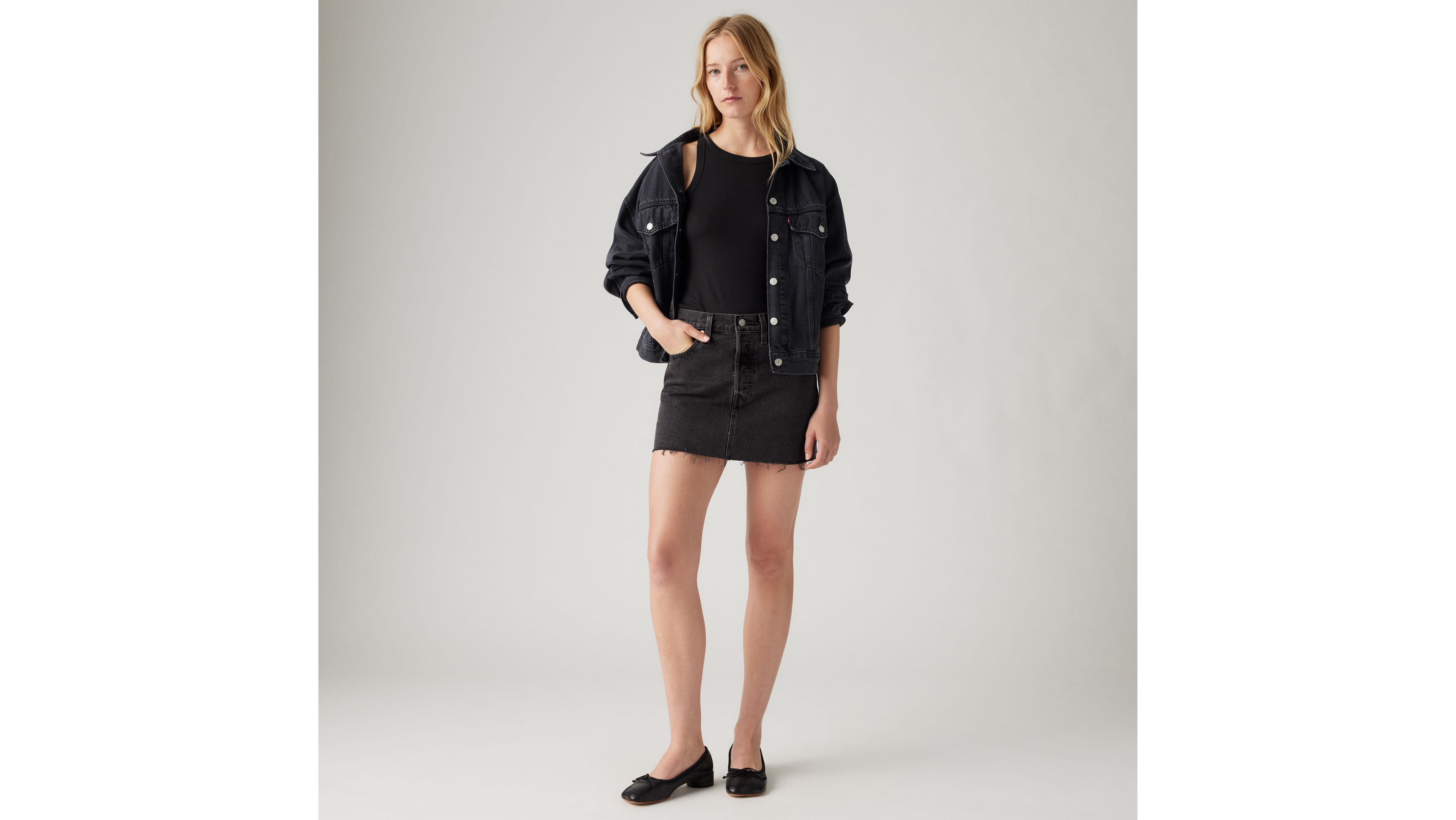 Levi's Women's Plus Size New Icon Skirt