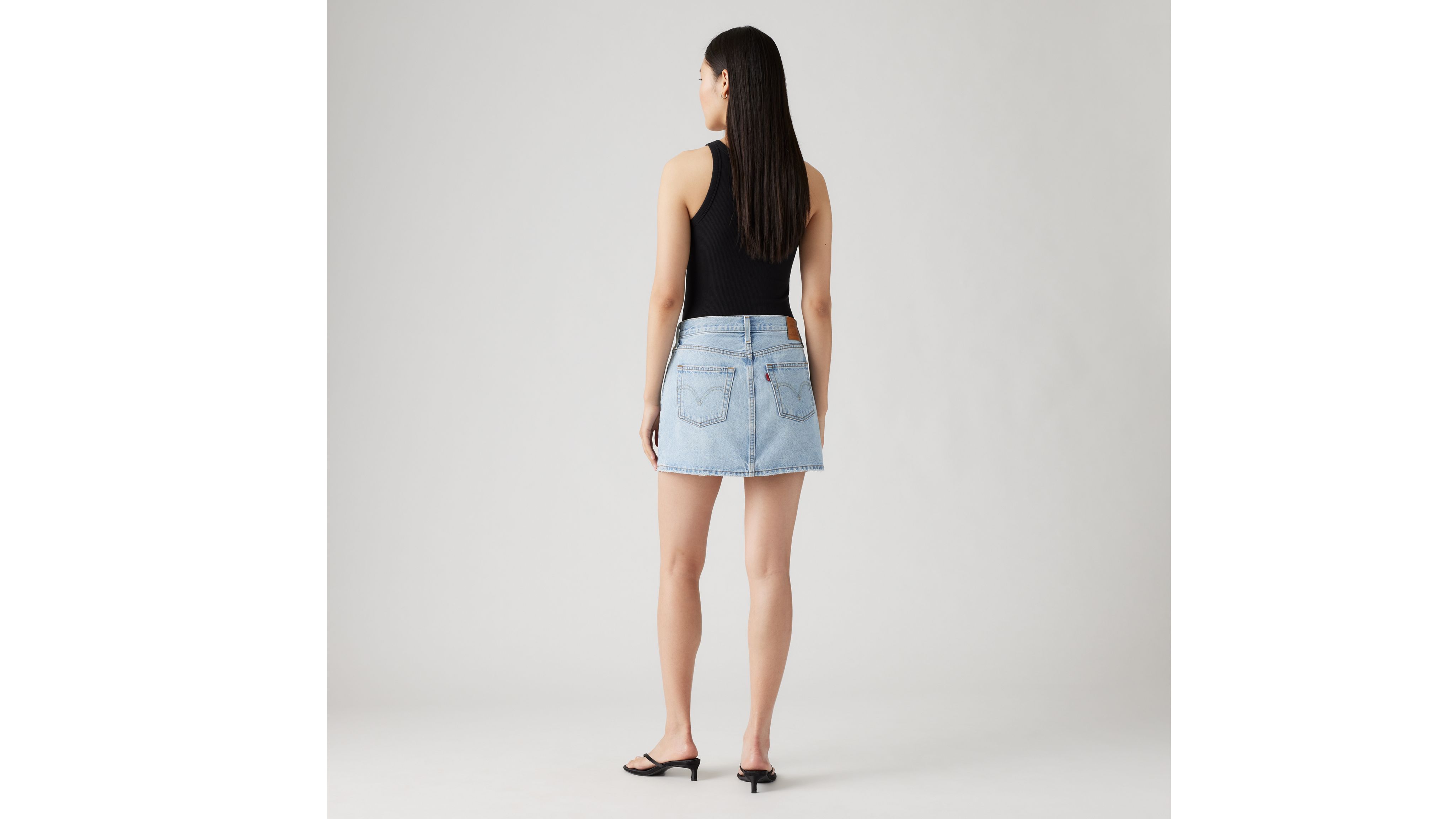 Levi core skirt mid in denim sale