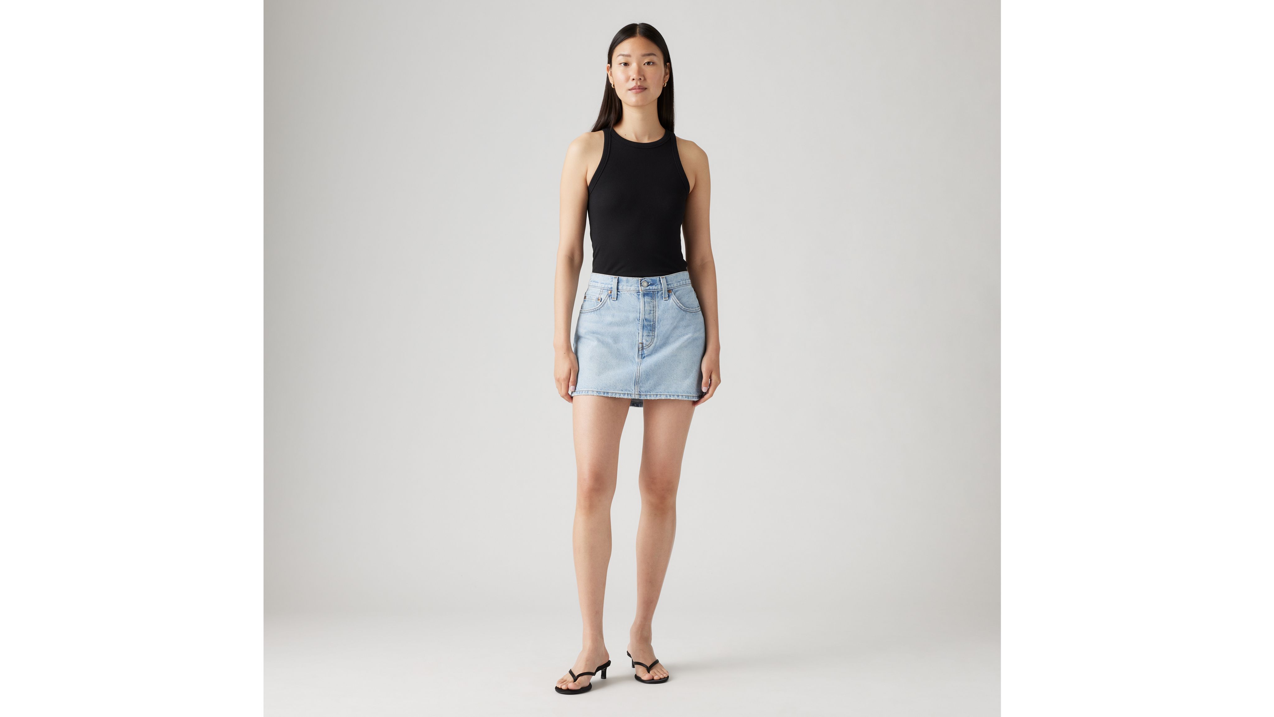 Levis store jeans skirt