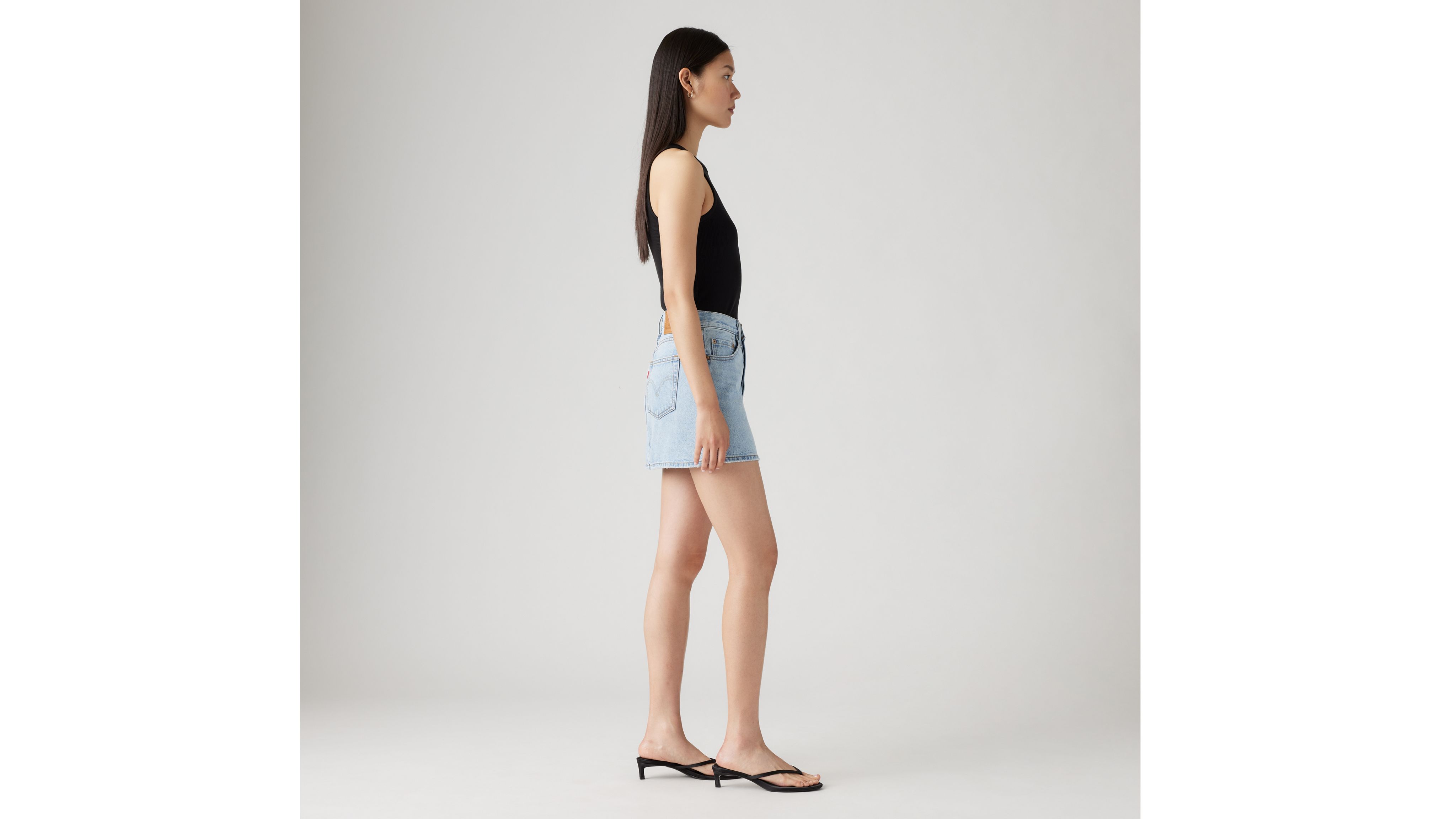 Denim skirt levis sale