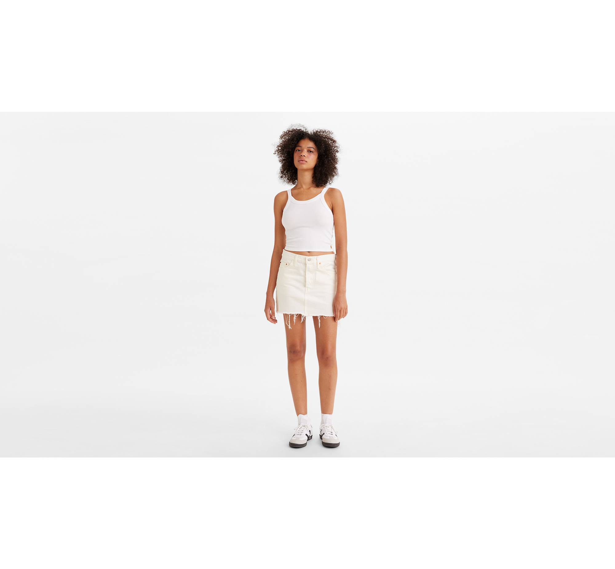 Icon Skirt - White | Levi's® HR