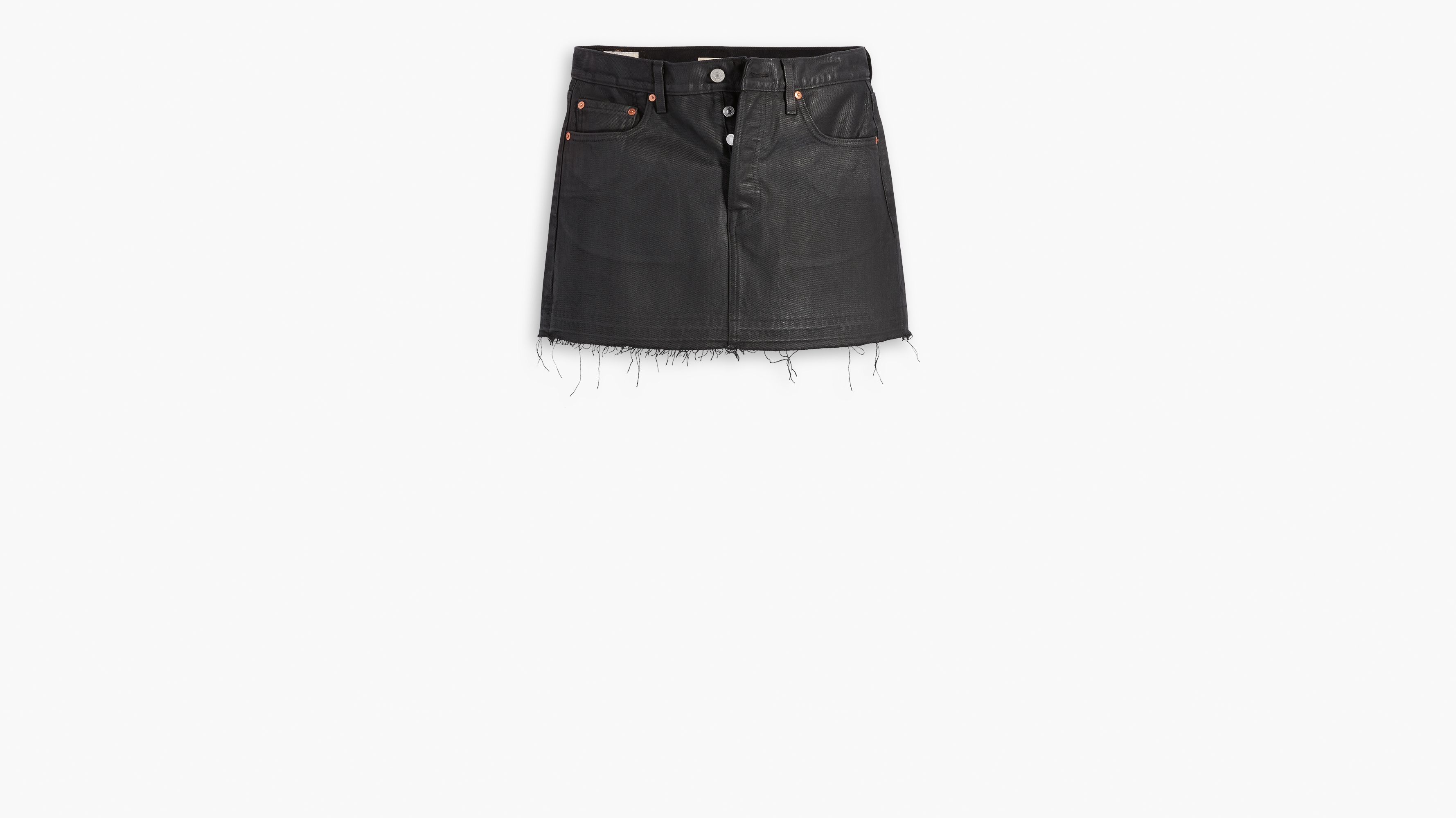 Levis black shop skirt