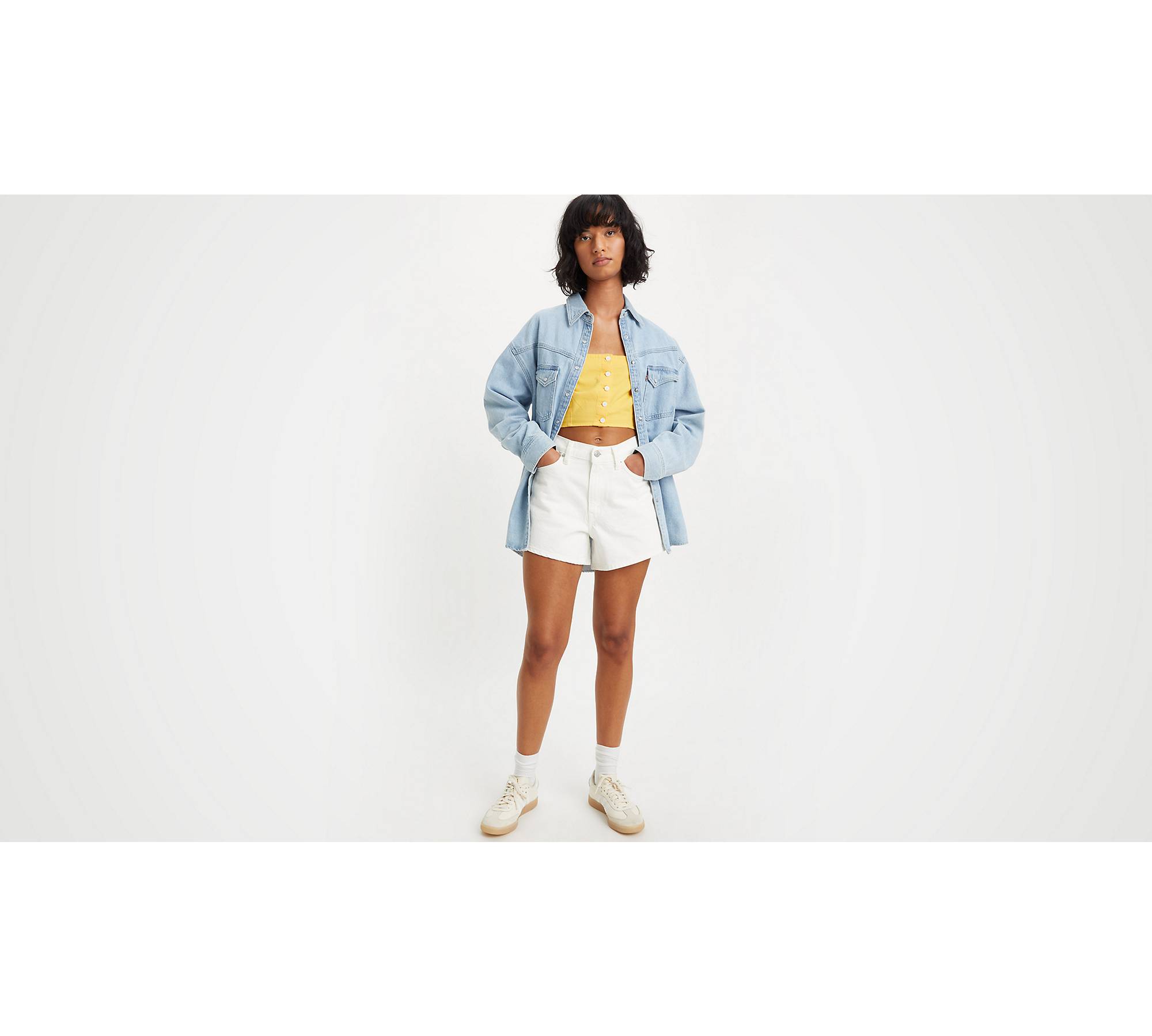 ZIZOCWA 80S Jeans For Women Mod Mom Female Denim Shorts Women