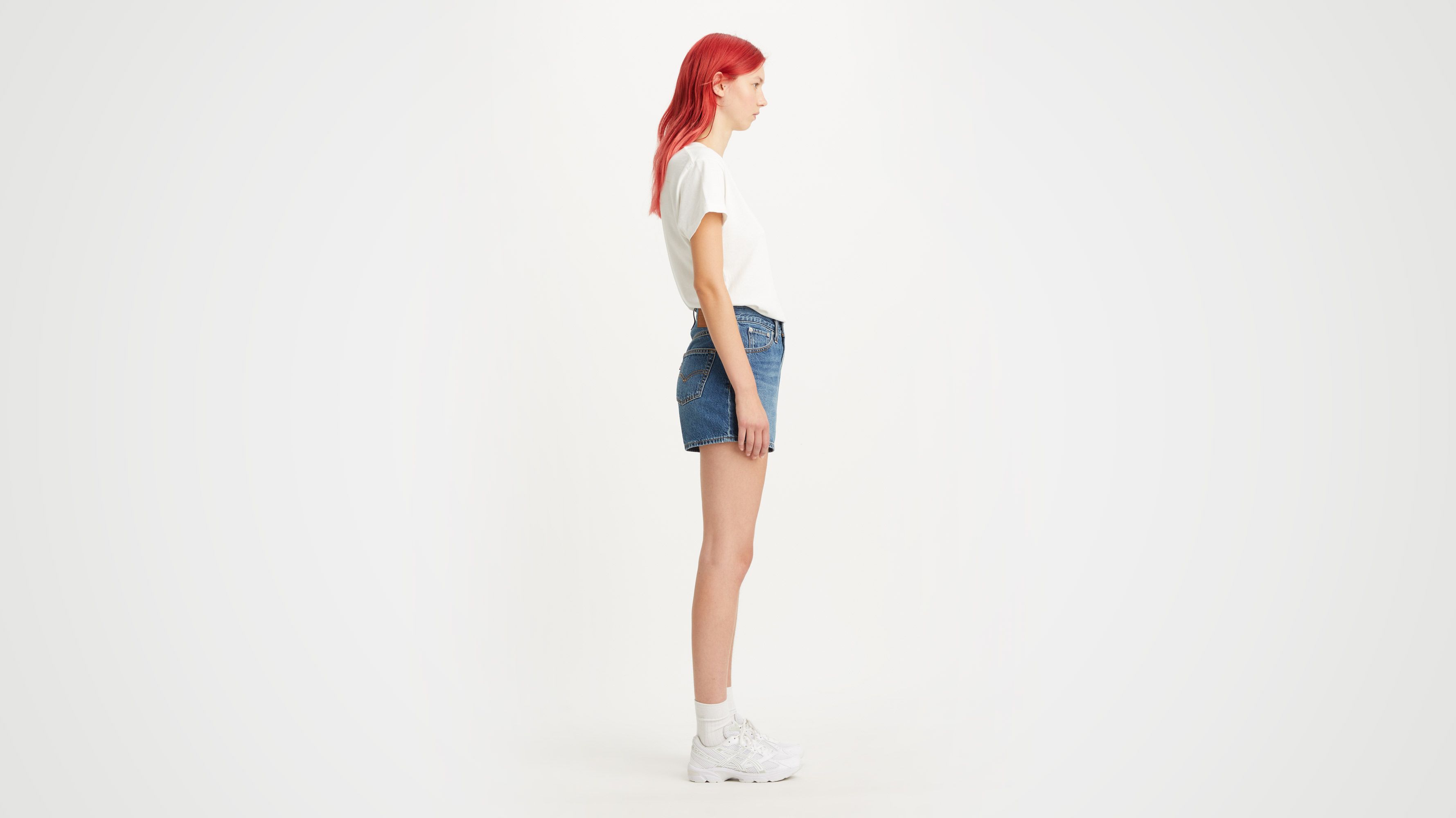 Levis extra 2024 mom shorts