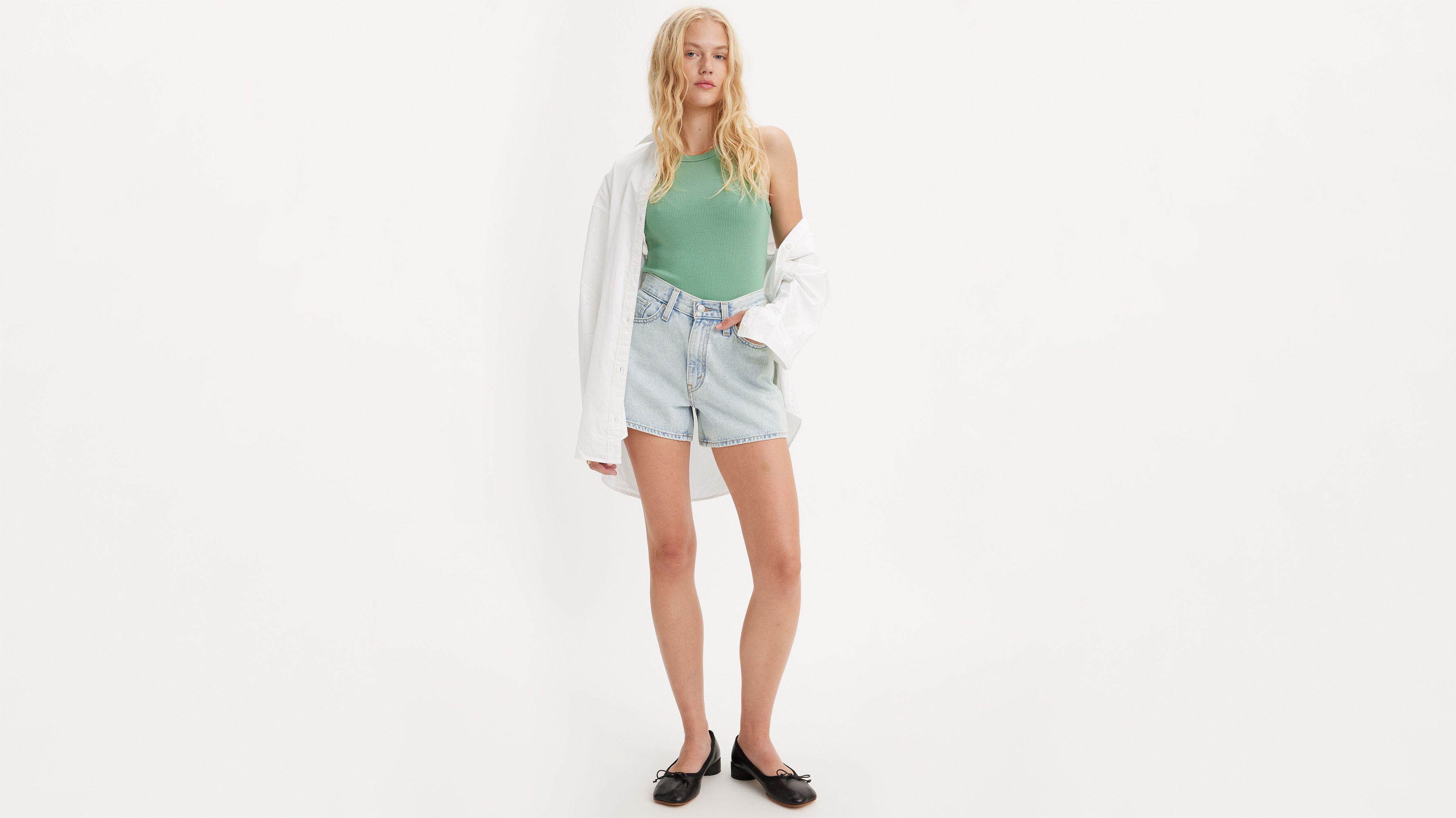 80s Mom Women's Shorts - Light Wash | Levi's® US