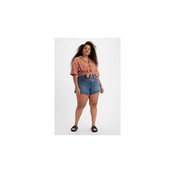 80's mor-shorts (plusstørrelse) 1