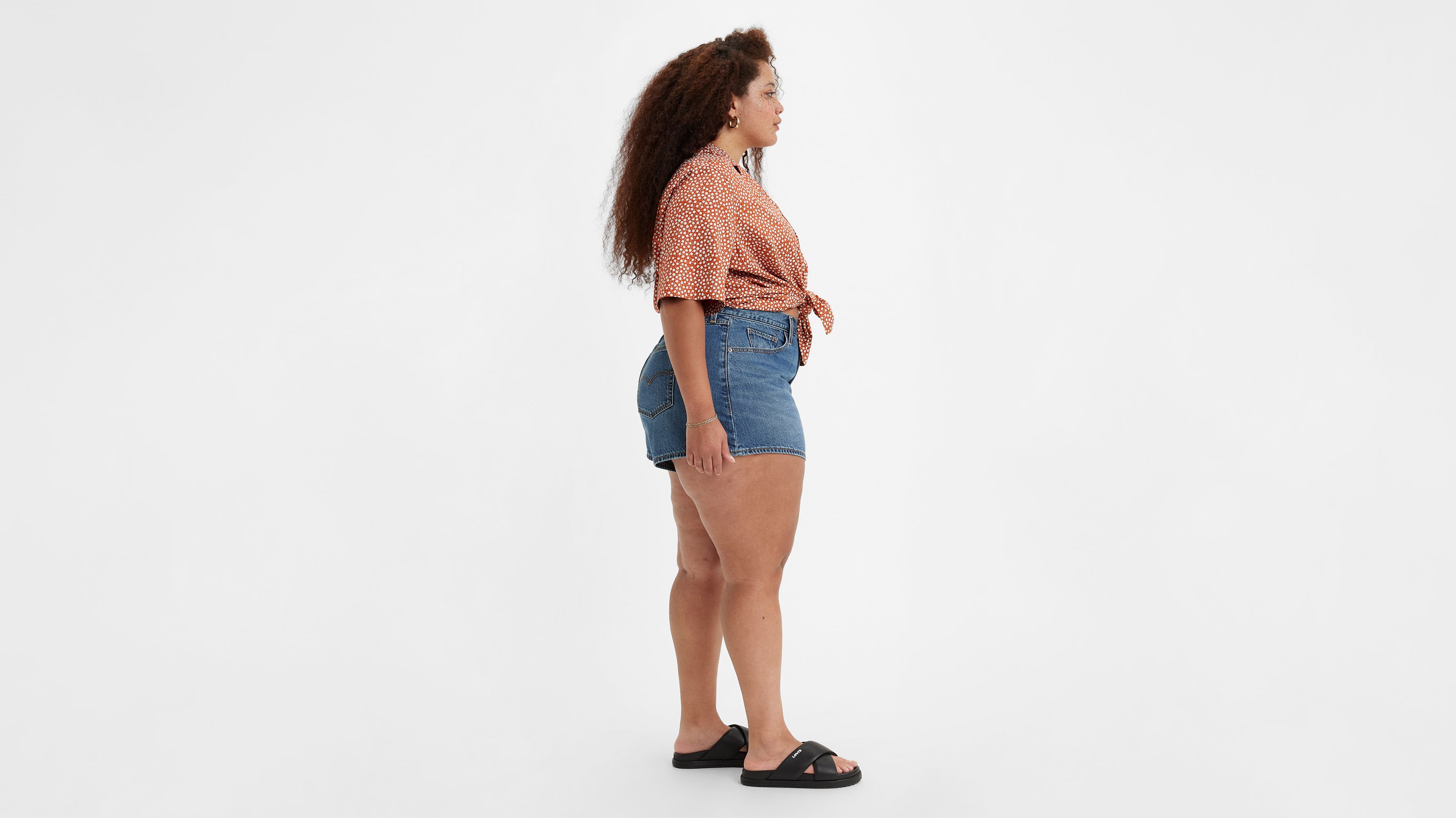 Levi bermuda shorts plus hot sale size