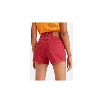 Women's Red Shorts, Red Leather, High-Waisted + Jean Shorts
