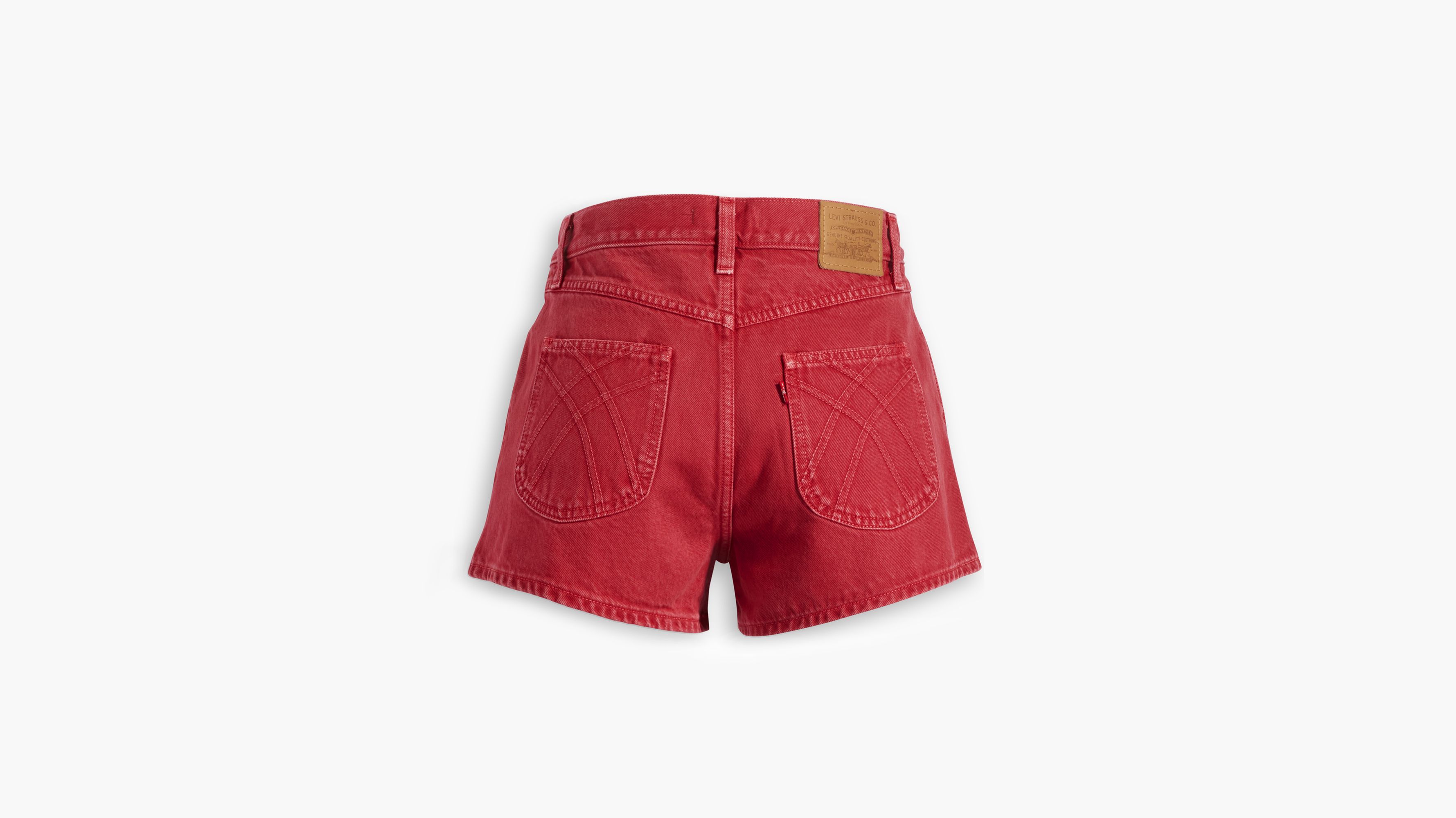 RED LV BARBER SHORTS SAMPLES –