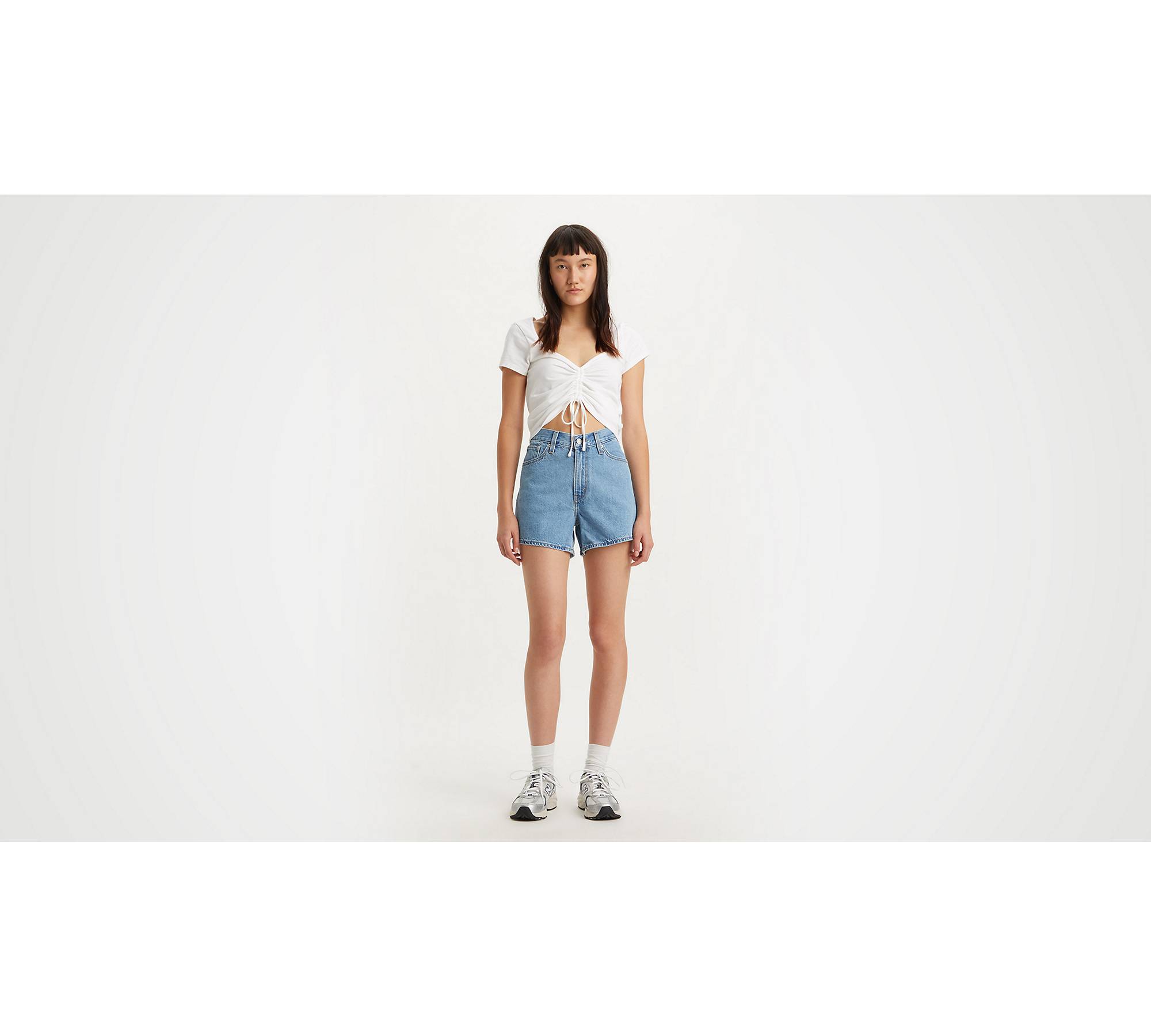 80's Mom Shorts - Blue | Levi's® FI