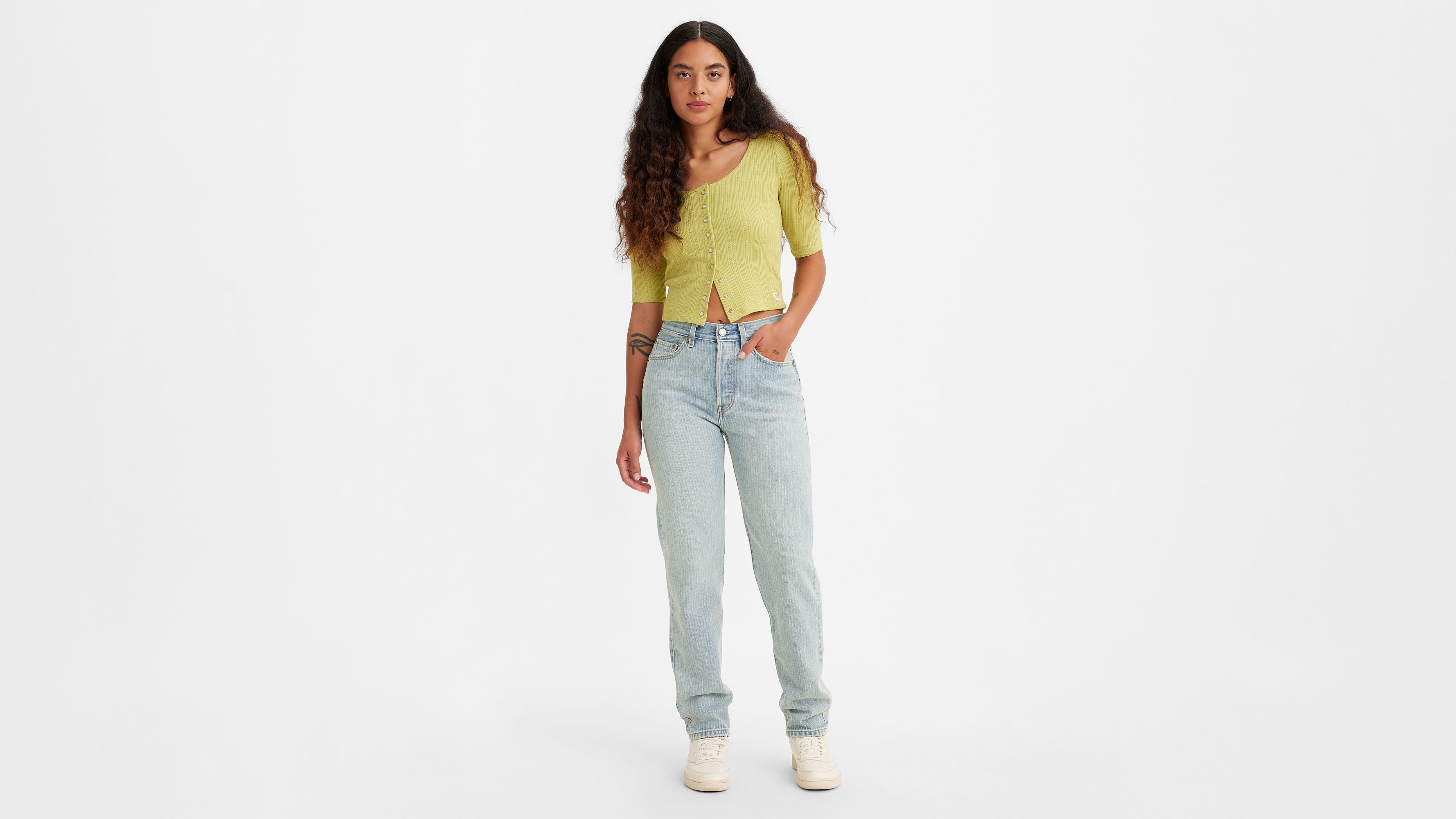 Pantalón Levis 501 '81 Ever Azul para Mujer