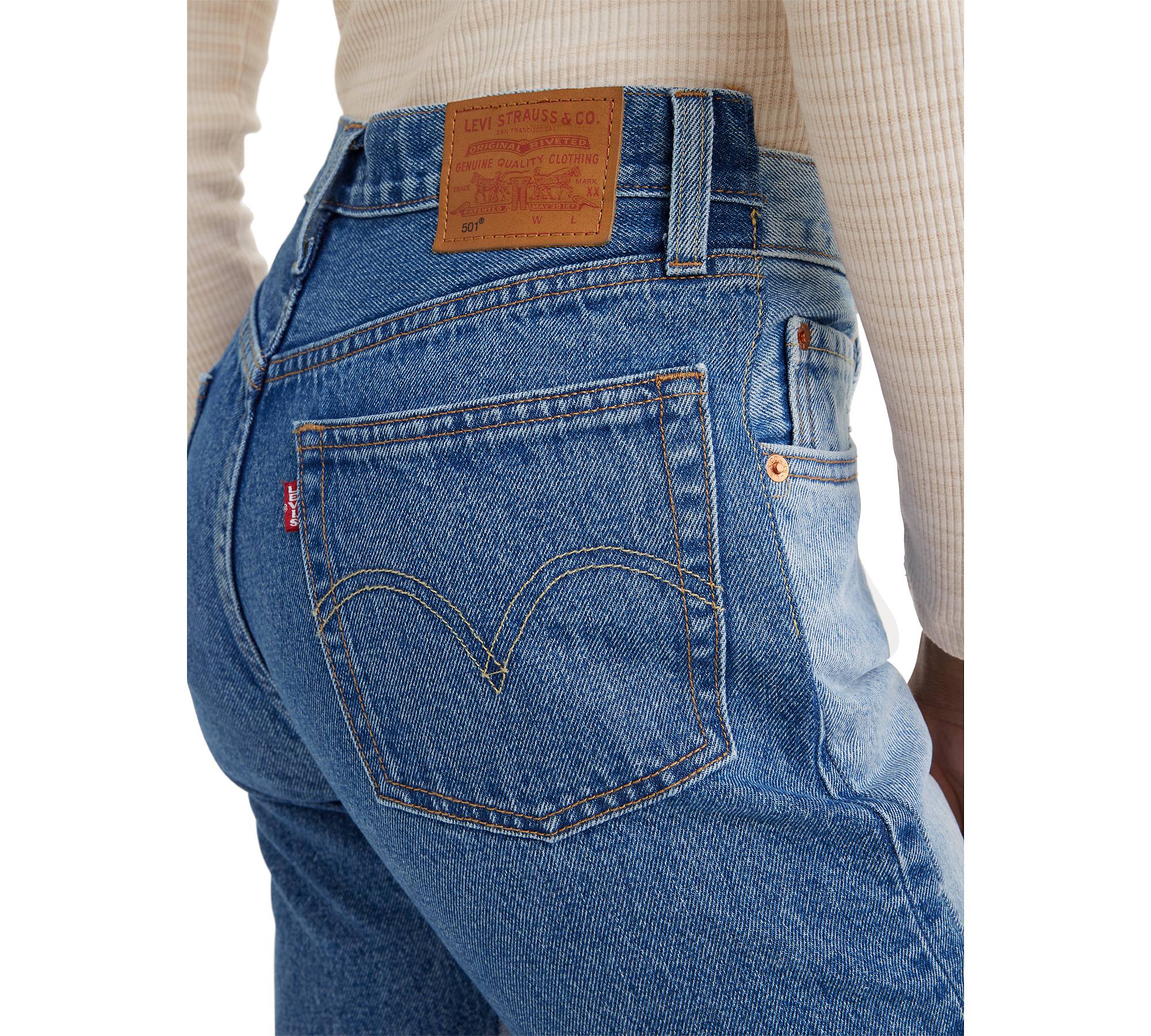 501® Spliced Jeans - Medium Wash