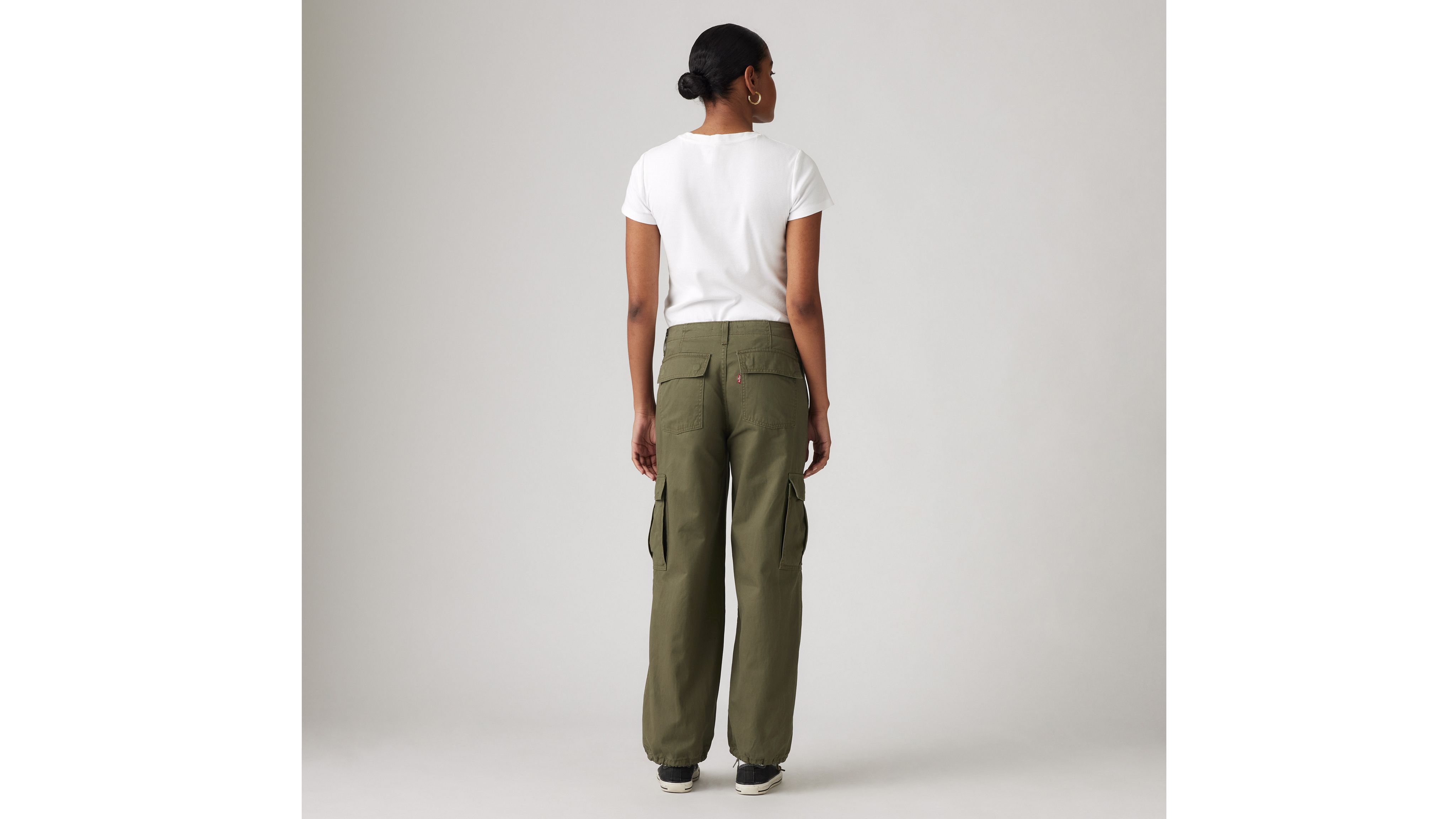 Levis green cargo pants best sale