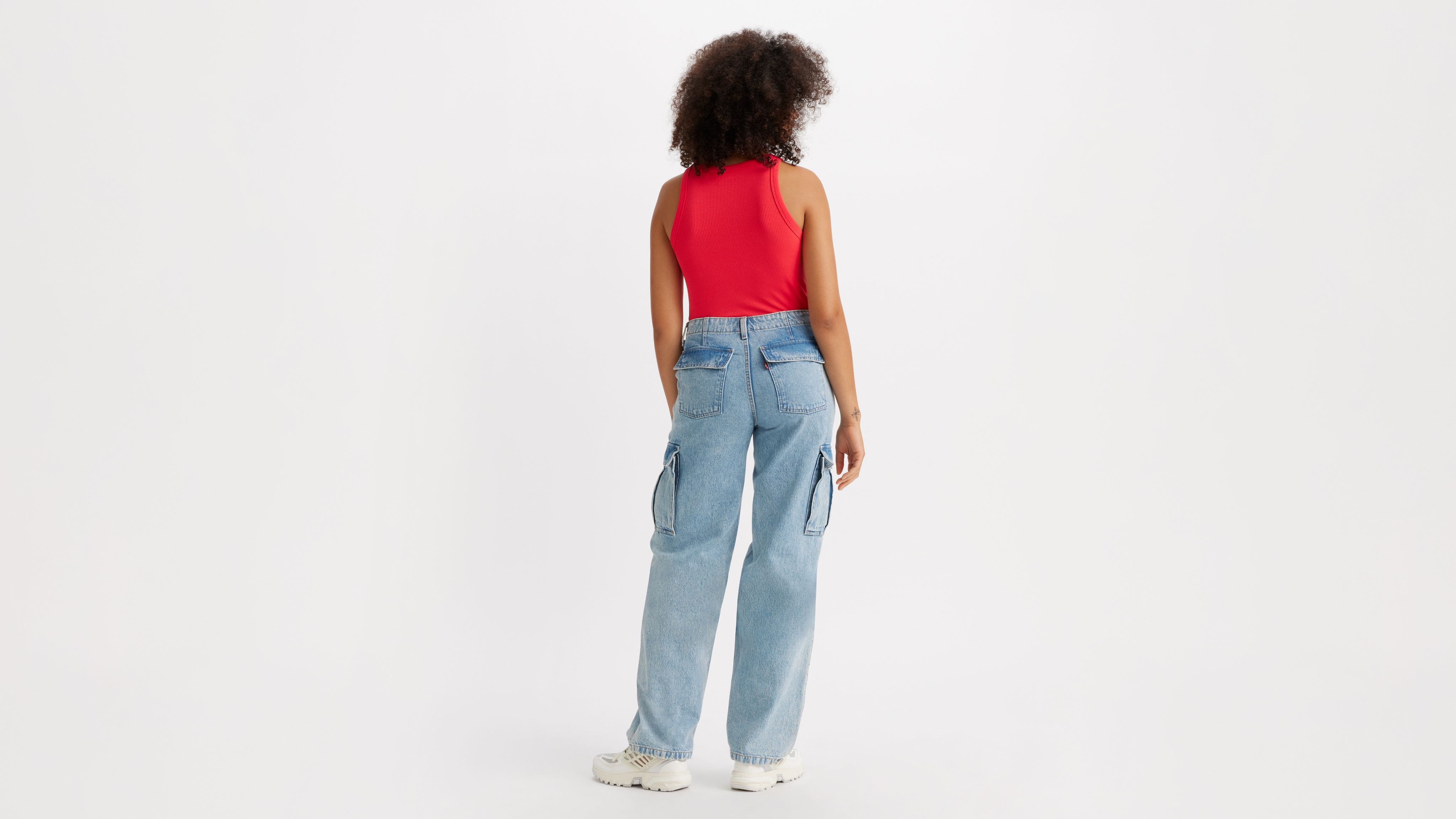 Levi's 94 Baggy Cargo Pants In Look At Me